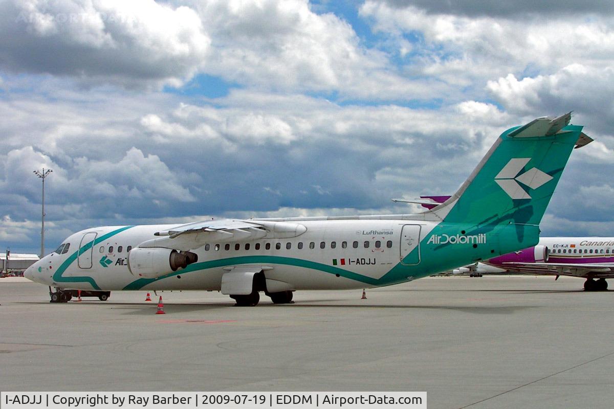 I-ADJJ, 1990 British Aerospace BAe.146-300 C/N E3155, BAe 146-300 [E3155] (Air Dolomiti) Munich-Franz Josef Strauss~D 19/07/2009