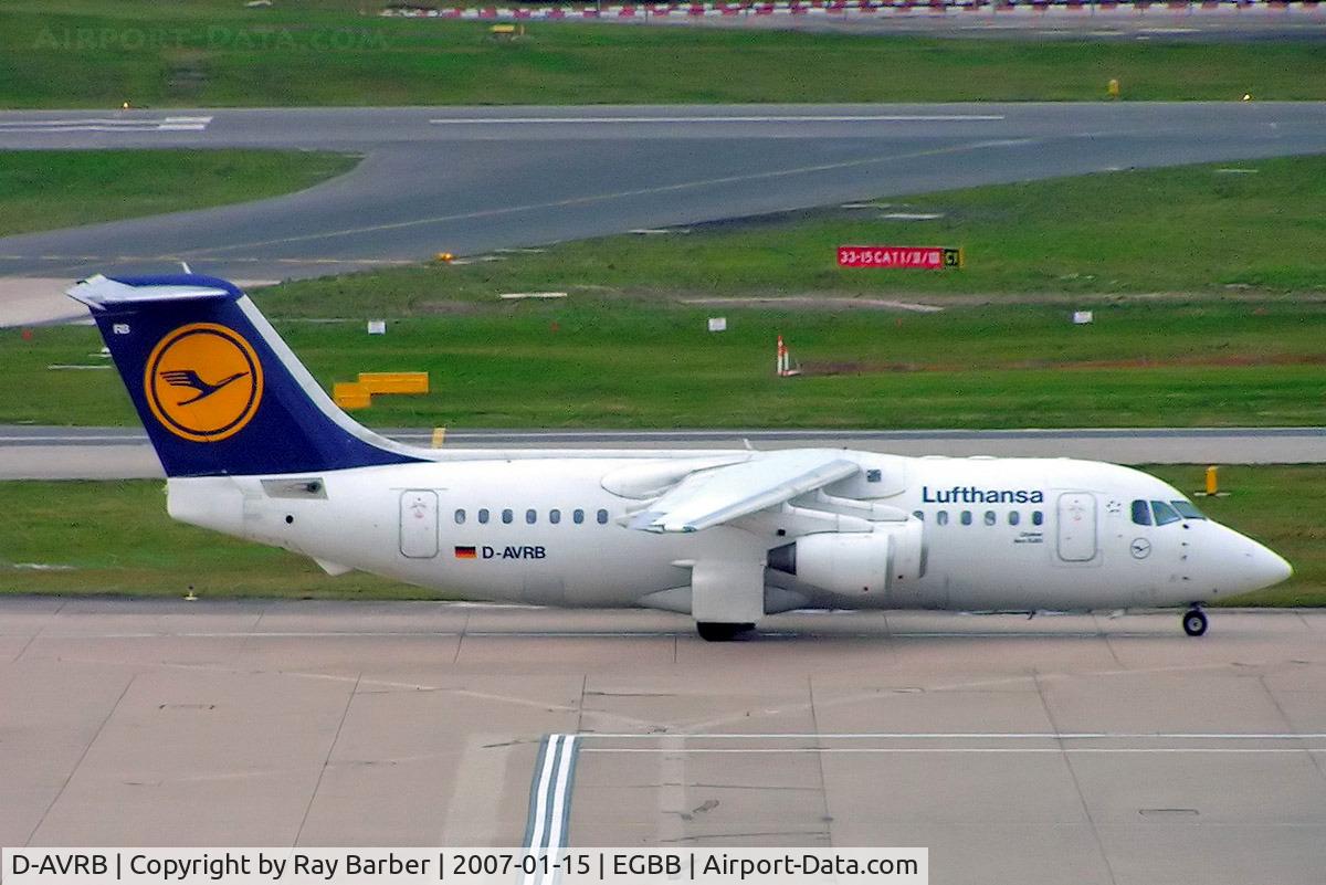 D-AVRB, 1994 British Aerospace Avro 146-RJ85 C/N E.2253, BAe 146-RJ85 [E2253] (Lufthansa Regional) Birmingham Int'l~G 15/01/2007