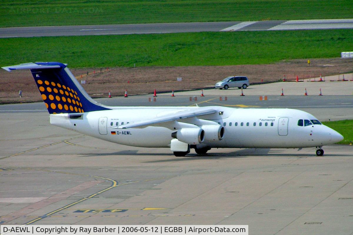 D-AEWL, 1989 British Aerospace BAe.146-300 C/N E3123, BAe 146-300 [E3123] (Eurowings/Lufthansa Regional) Birmingham Int'l~G 12/05/2006