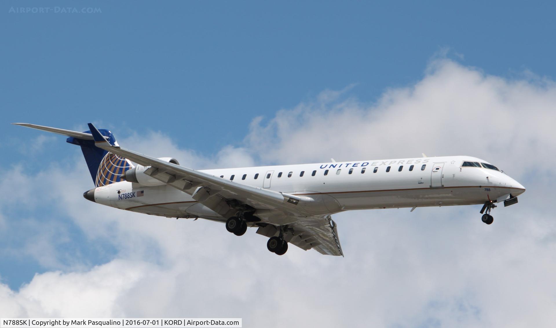 N788SK, 2009 Bombardier CRJ-700 (CL-600-2C10) Regional Jet C/N 10290, CL-600-2C10