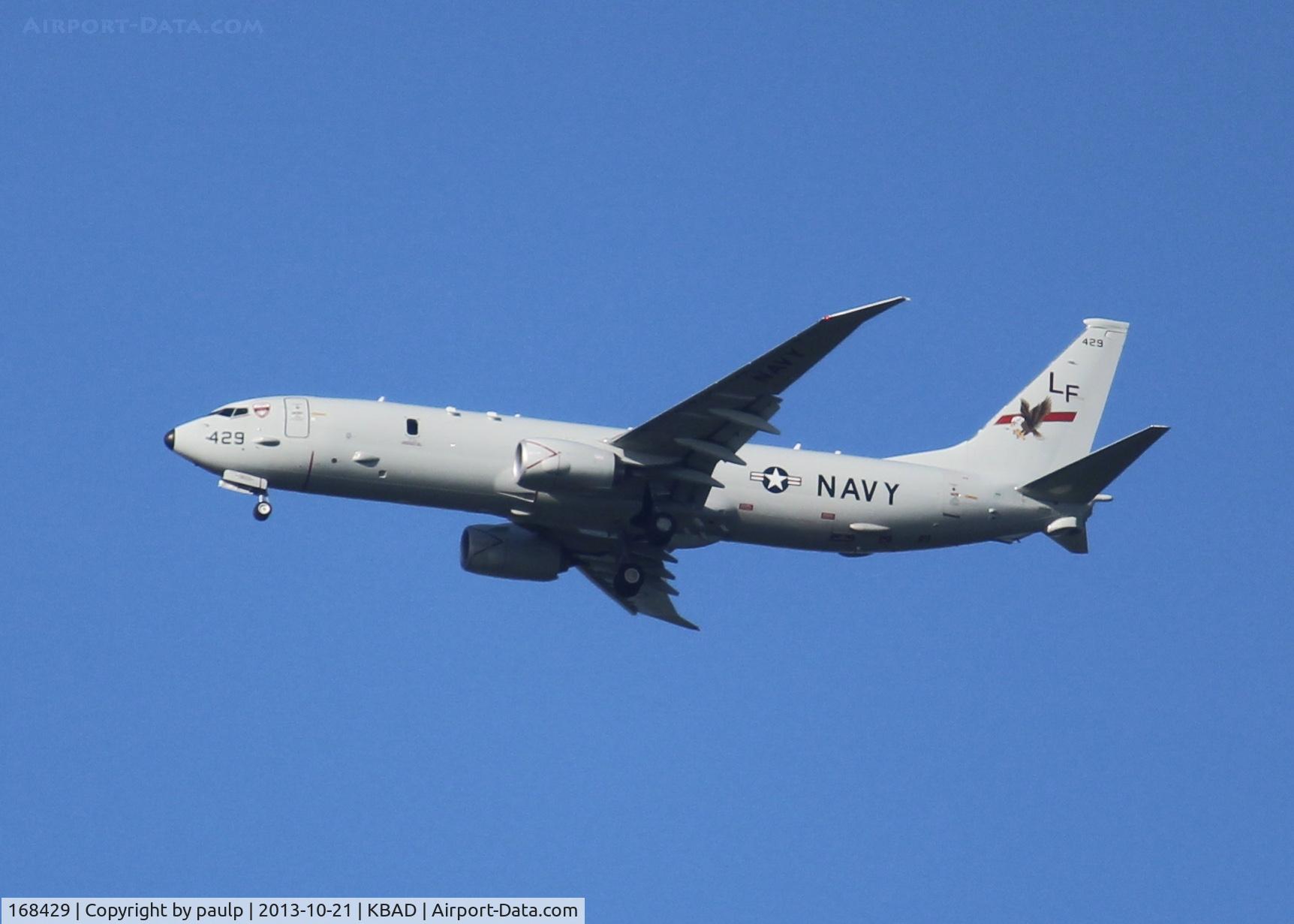 168429, 2012 Boeing P-8A Poseidon C/N 40809, At Barksdale Air Force Base.