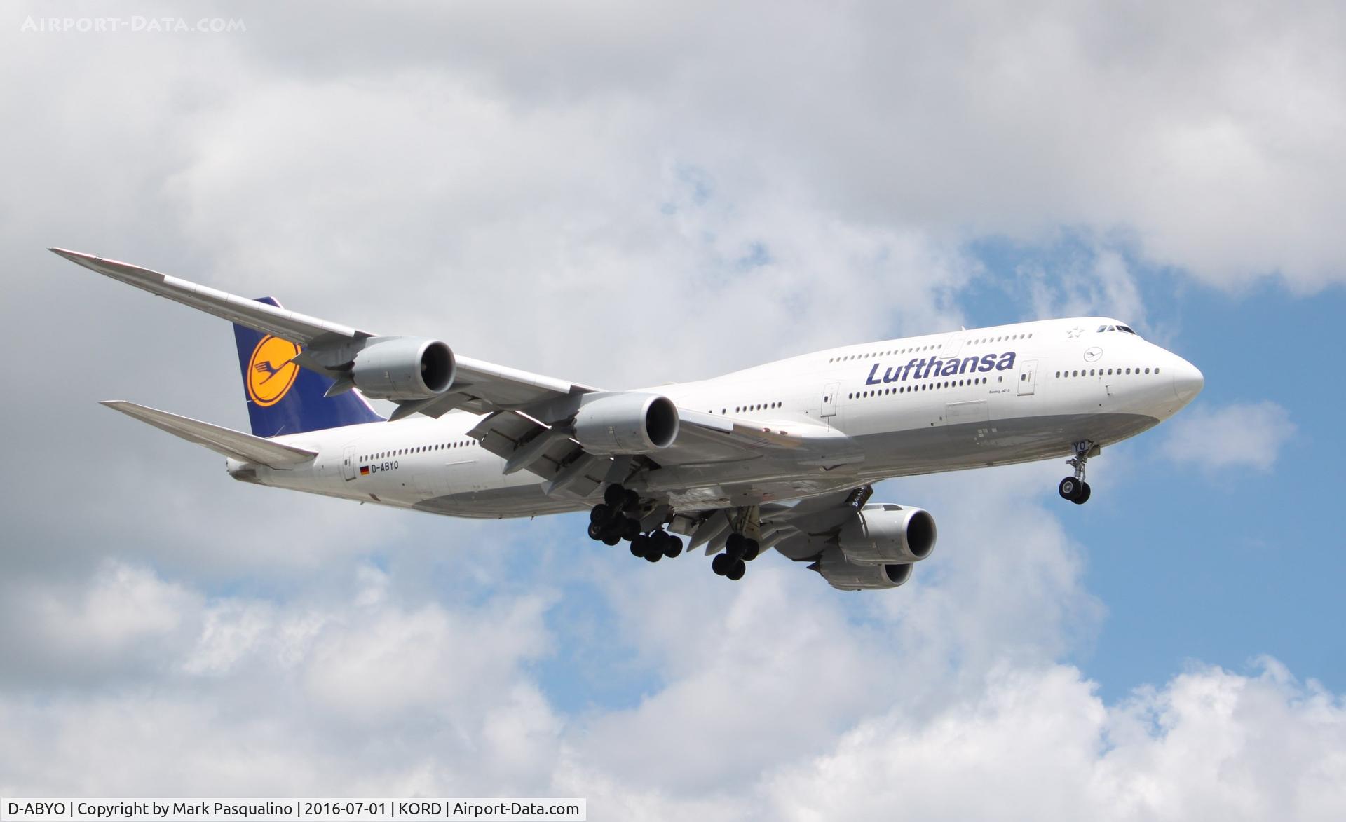 D-ABYO, 2014 Boeing 747-830 C/N 37841, Boeing 747-800