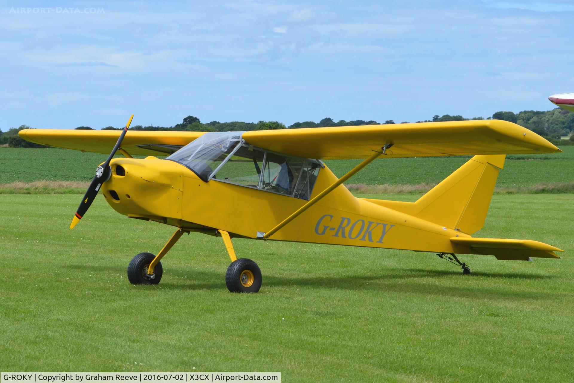 G-ROKY, Groppo Trail C/N LAA 372-15131, Parked at Northrepps.