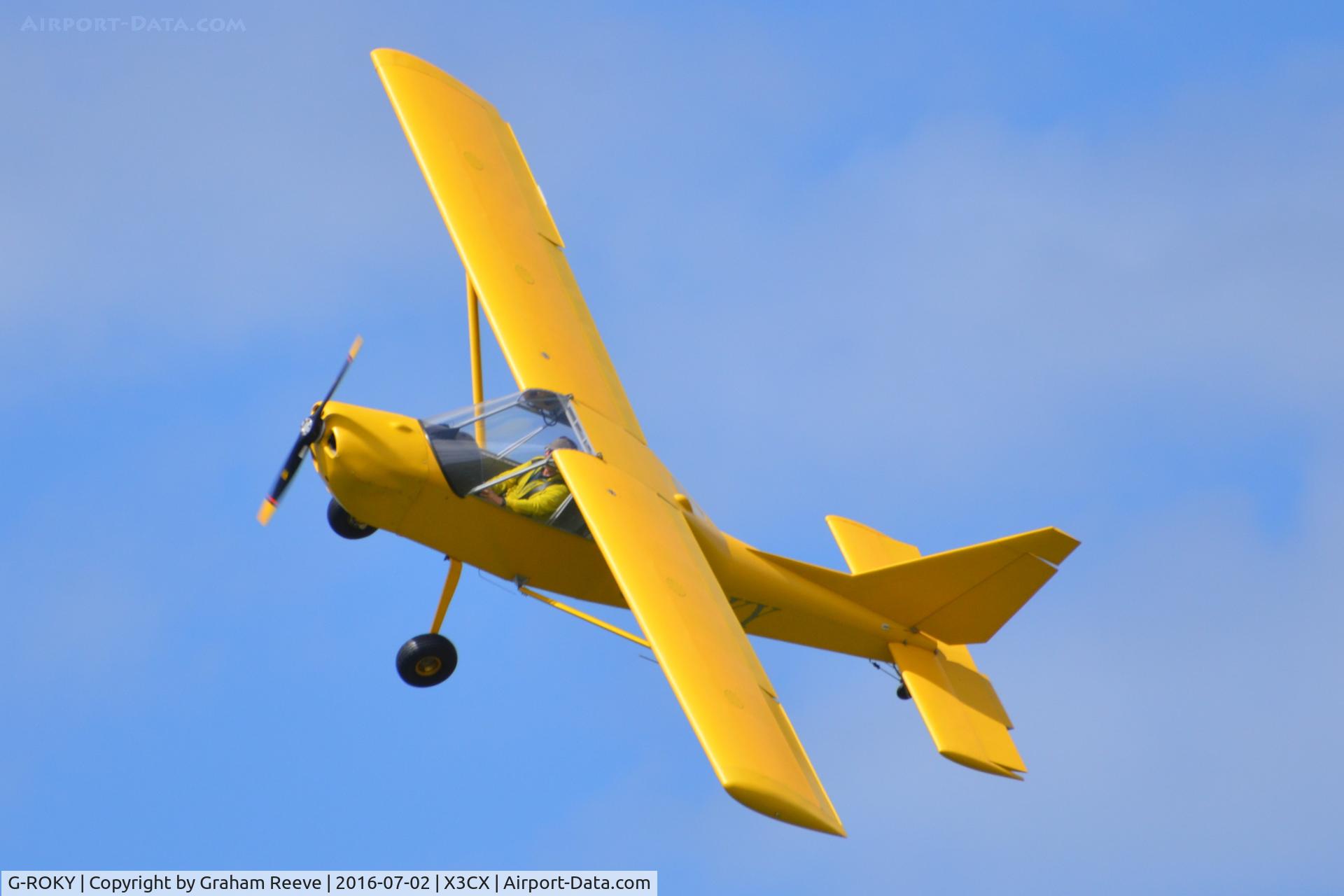 G-ROKY, Groppo Trail C/N LAA 372-15131, Departing from Northrepps