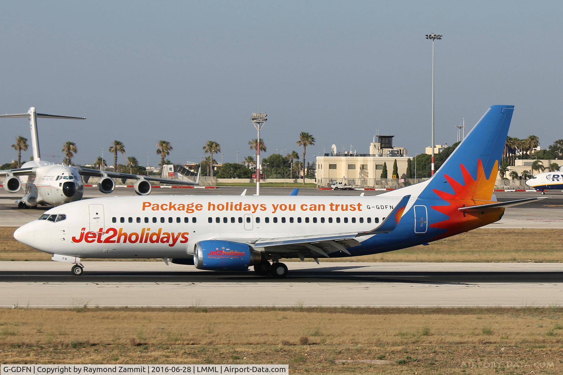G-GDFN, 1998 Boeing 737-33V C/N 29332, B737-300 G-GDFN Jet2Com
