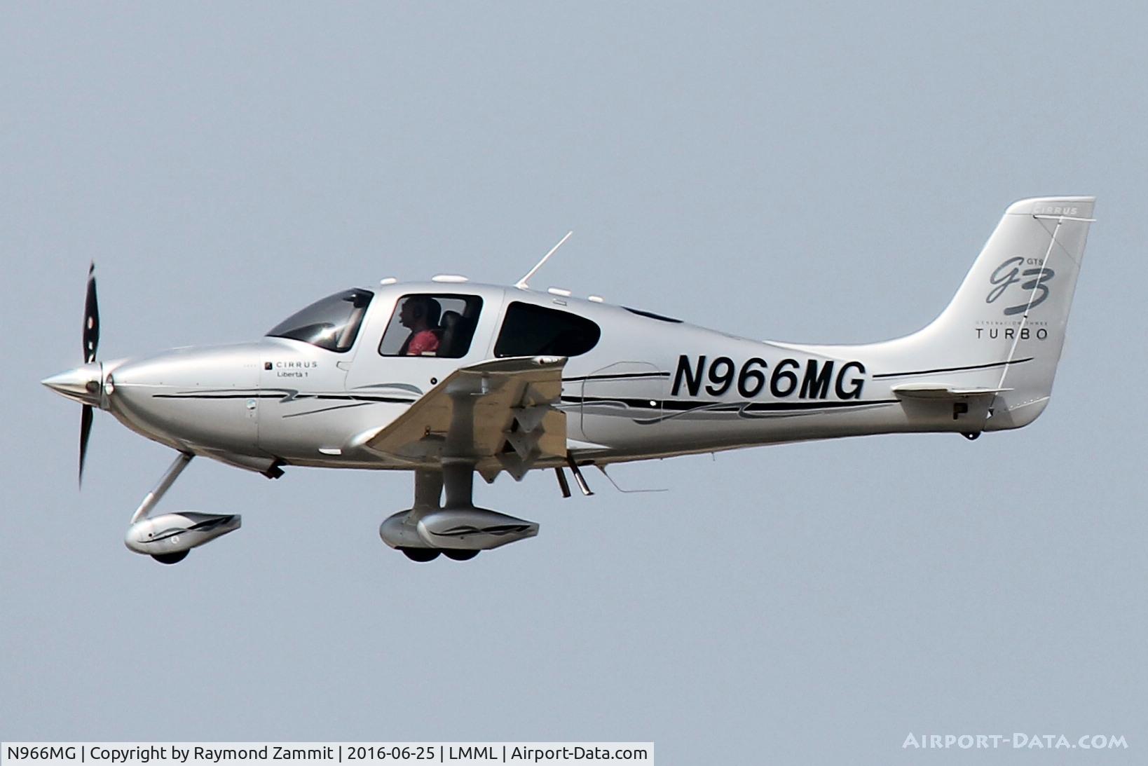 N966MG, 2008 Cirrus SR22 G3 GTS C/N 3155, Cirrus SR22 N966MG