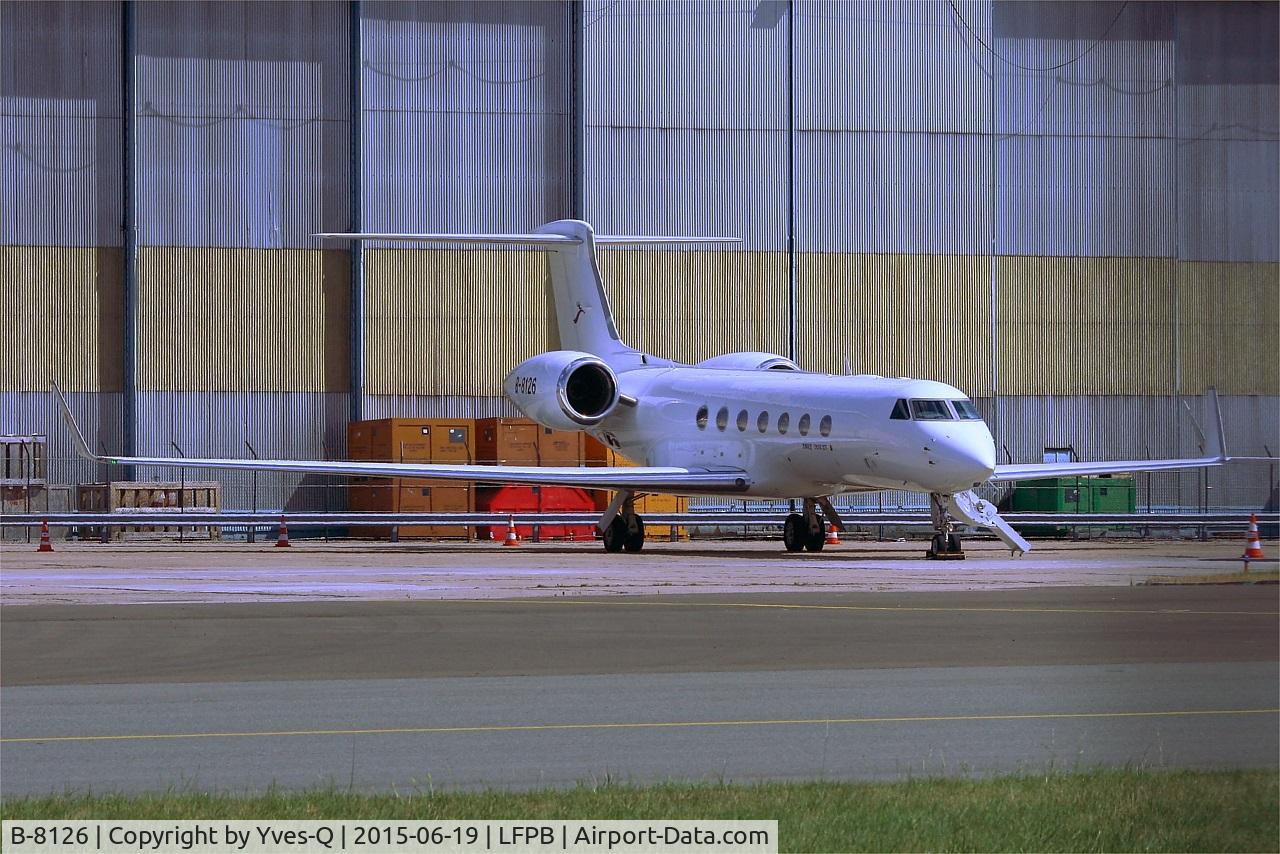 B-8126, Gulfstream Aerospace GV-SP (G550) C/N 5349, Gulfstream Aerospace GV-SP (G550), Parking area, Paris-Le Bourget (LFPB-LBG)