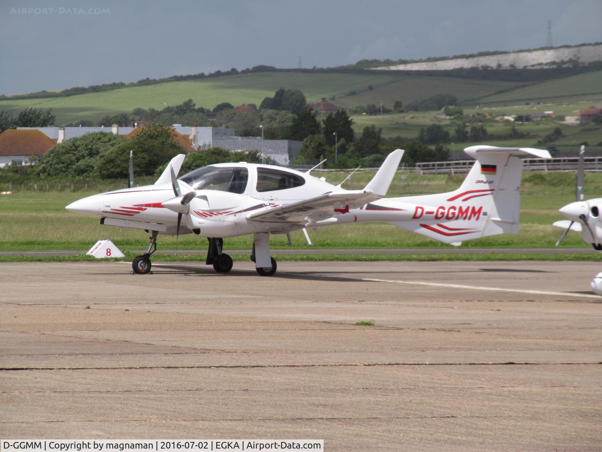 D-GGMM, Diamond DA-42 Twin Star C/N 42.034, at shoreham in sun