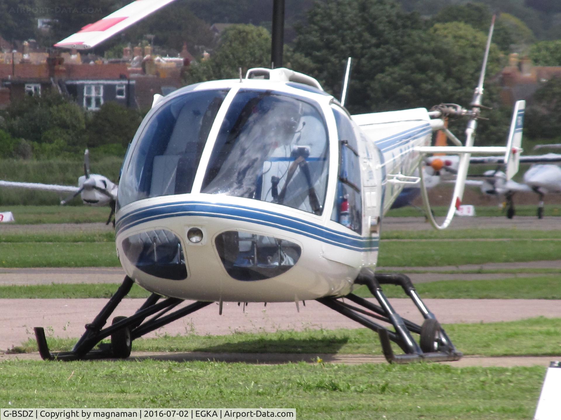 G-BSDZ, 1990 Enstrom 280FX Shark C/N 2051, not many of these about now