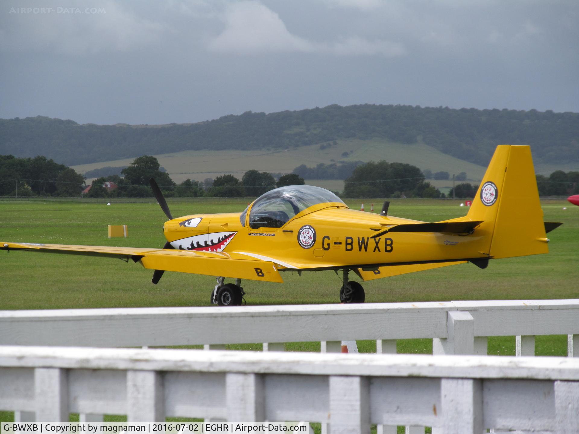 G-BWXB, 1996 Slingsby T-67M-260 Firefly C/N 2237, near flying club