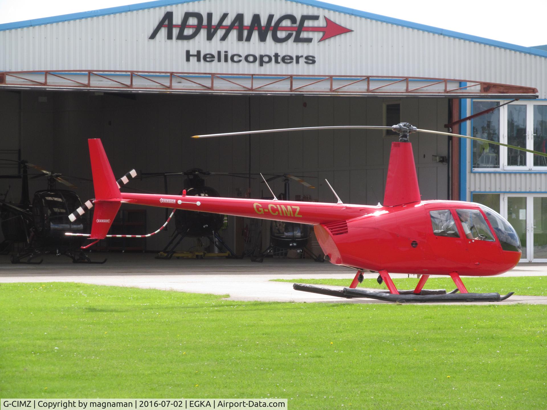 G-CIMZ, 2006 Robinson R44  Raven II C/N 11188, looks like helipro of NZ