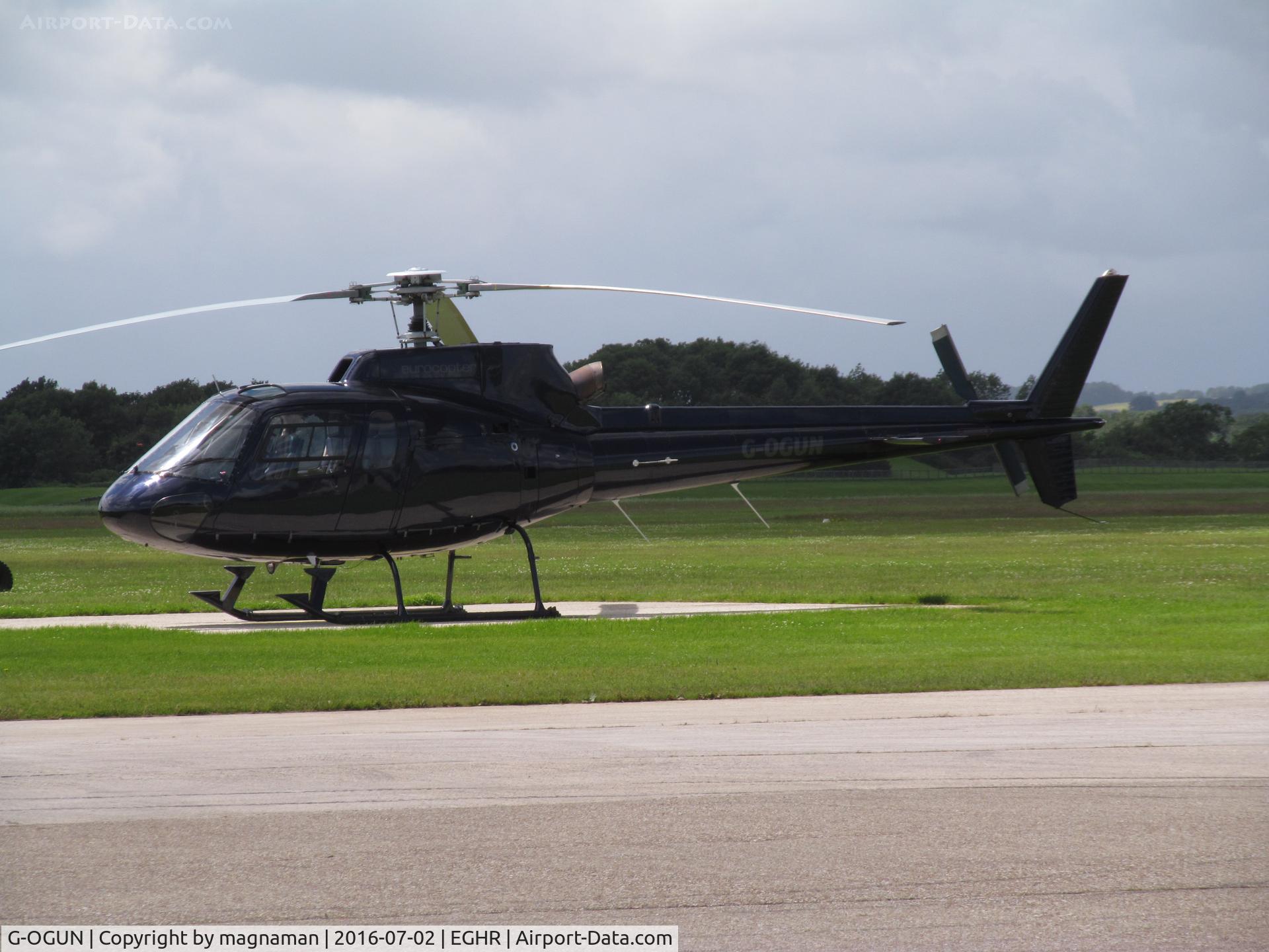 G-OGUN, 1999 Eurocopter AS-350B-2 Ecureuil Ecureuil C/N 3187, no shooting please