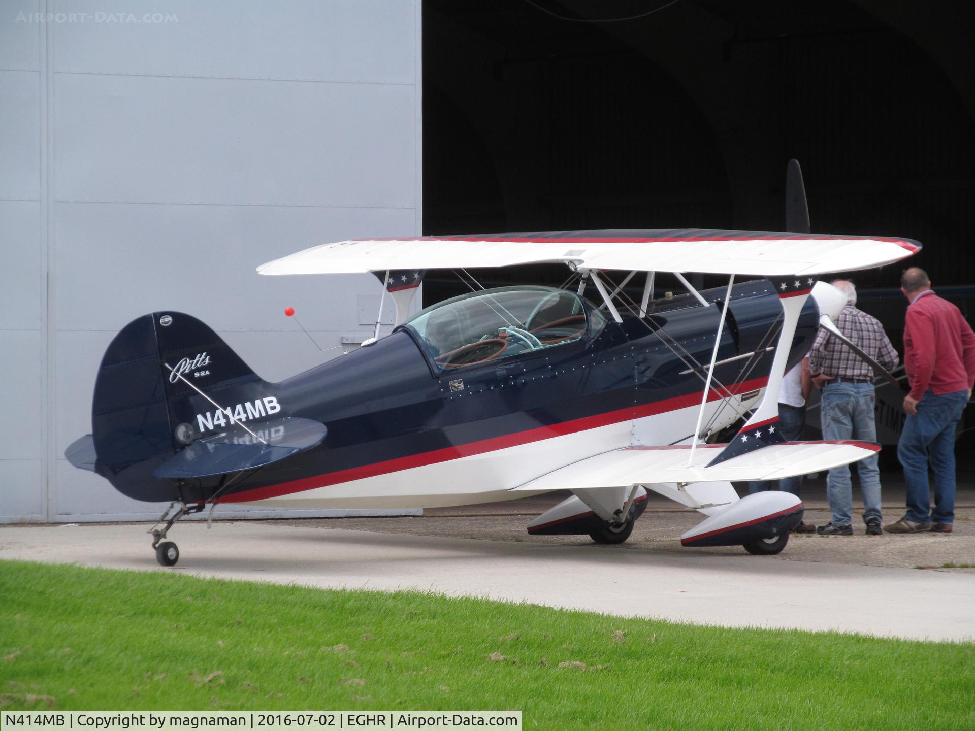 N414MB, 1981 Aerotek Pitts S-2A Special C/N 2236, SMART