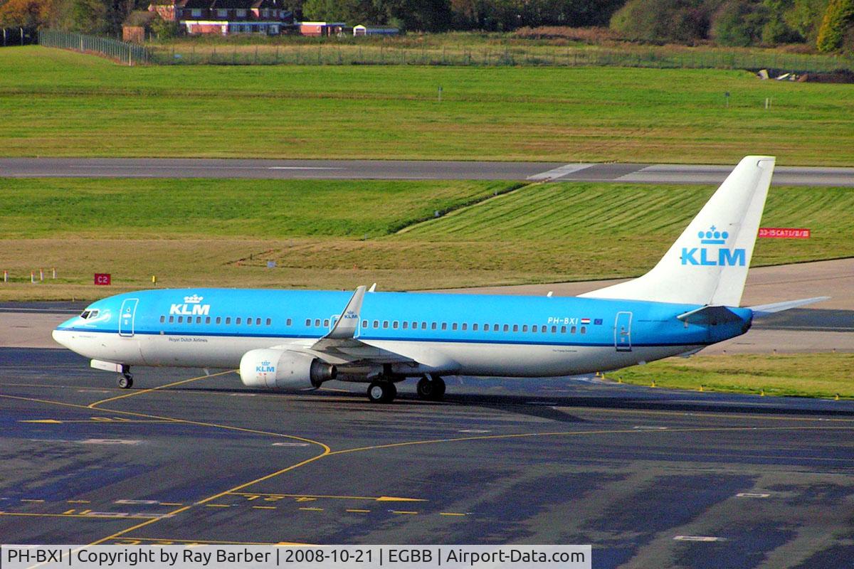 PH-BXI, 2000 Boeing 737-8K2 C/N 30358, Boeing 737-8K2 [30358] (KLM-Royal Dutch Airlines) Birmingham Int'l~G 21/10/2008