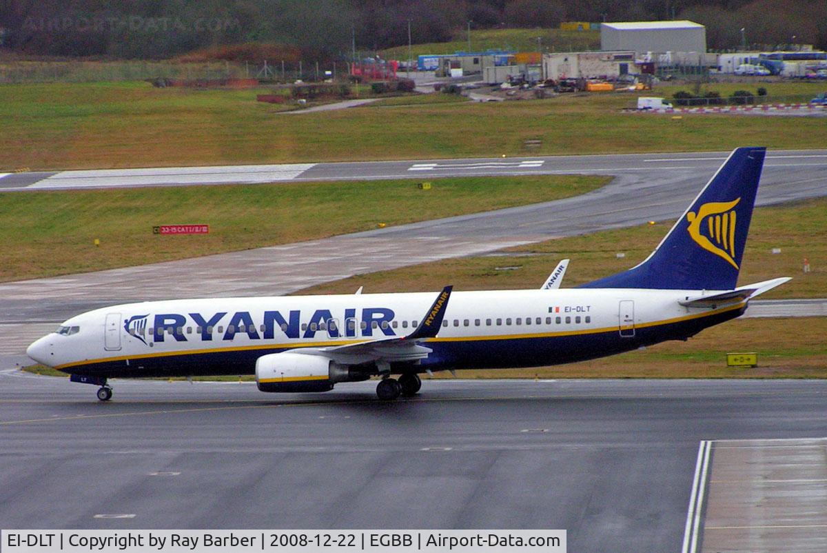 EI-DLT, 2006 Boeing 737-8AS C/N 33597, Boeing 737-8AS [33601] (Ryanair) Birmingham Int'l~G 14/11/2008