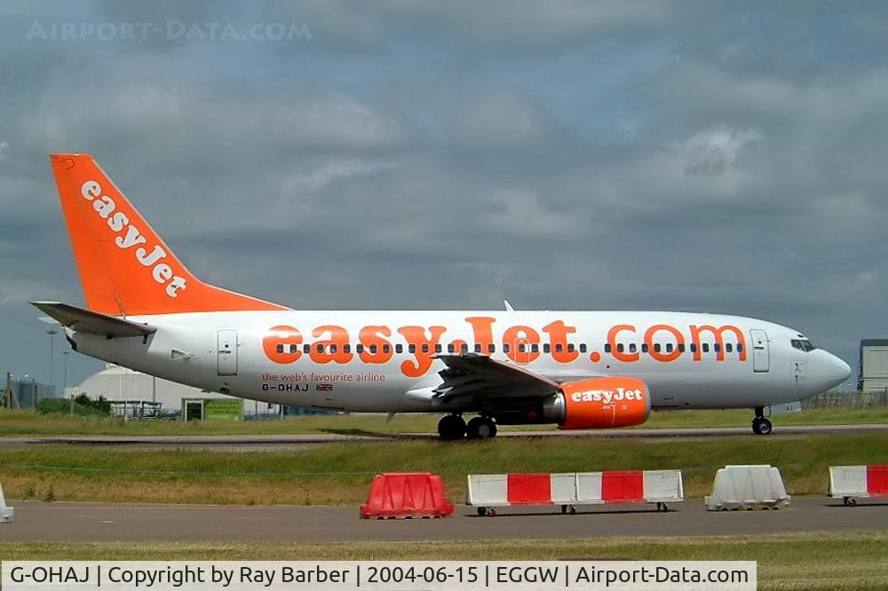 G-OHAJ, 1998 Boeing 737-36Q C/N 29141, Boeing 737-36Q [29141] (Easyjet) Luton~G 15/06/2004