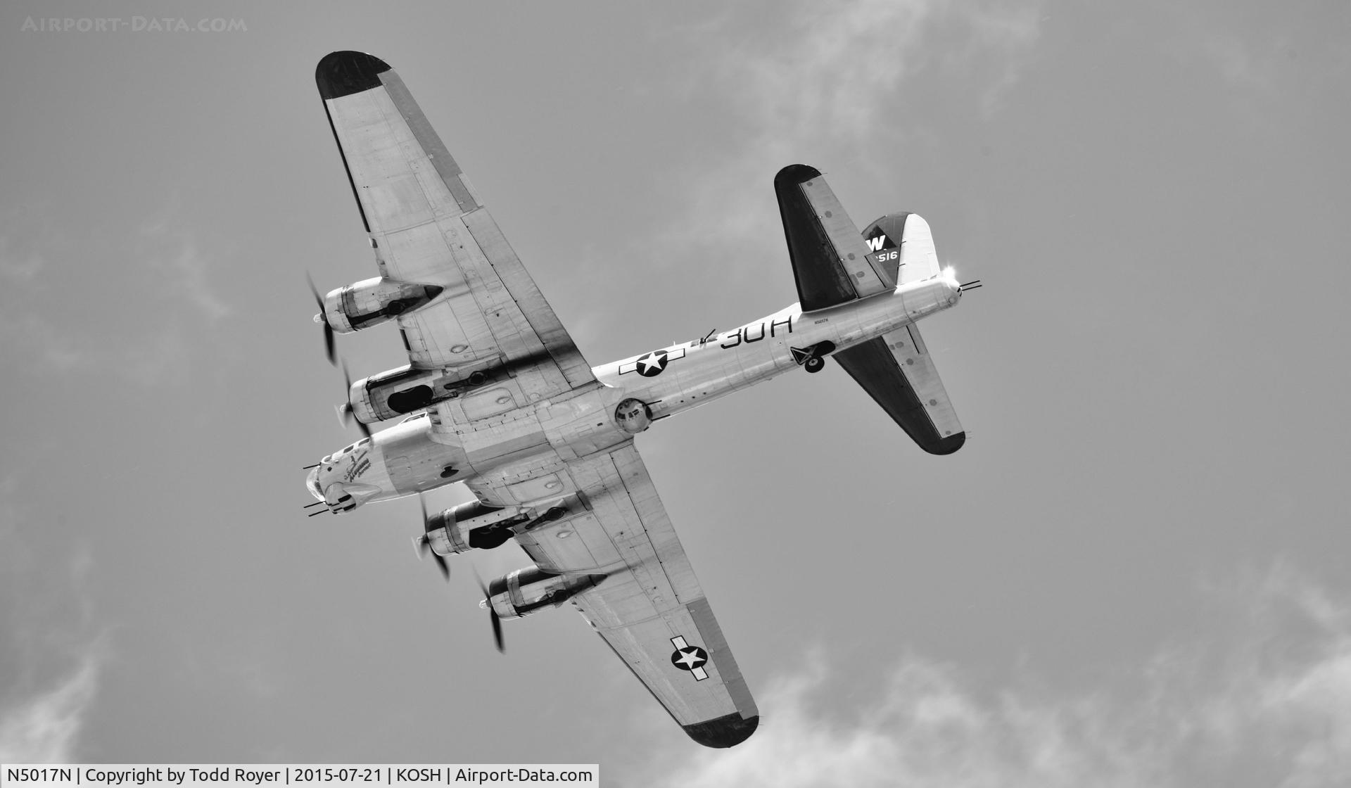 N5017N, 1944 Lockheed/Vega (Boeing) B-17G-105-VE Flying Fortress C/N 8649, Airventure 2015