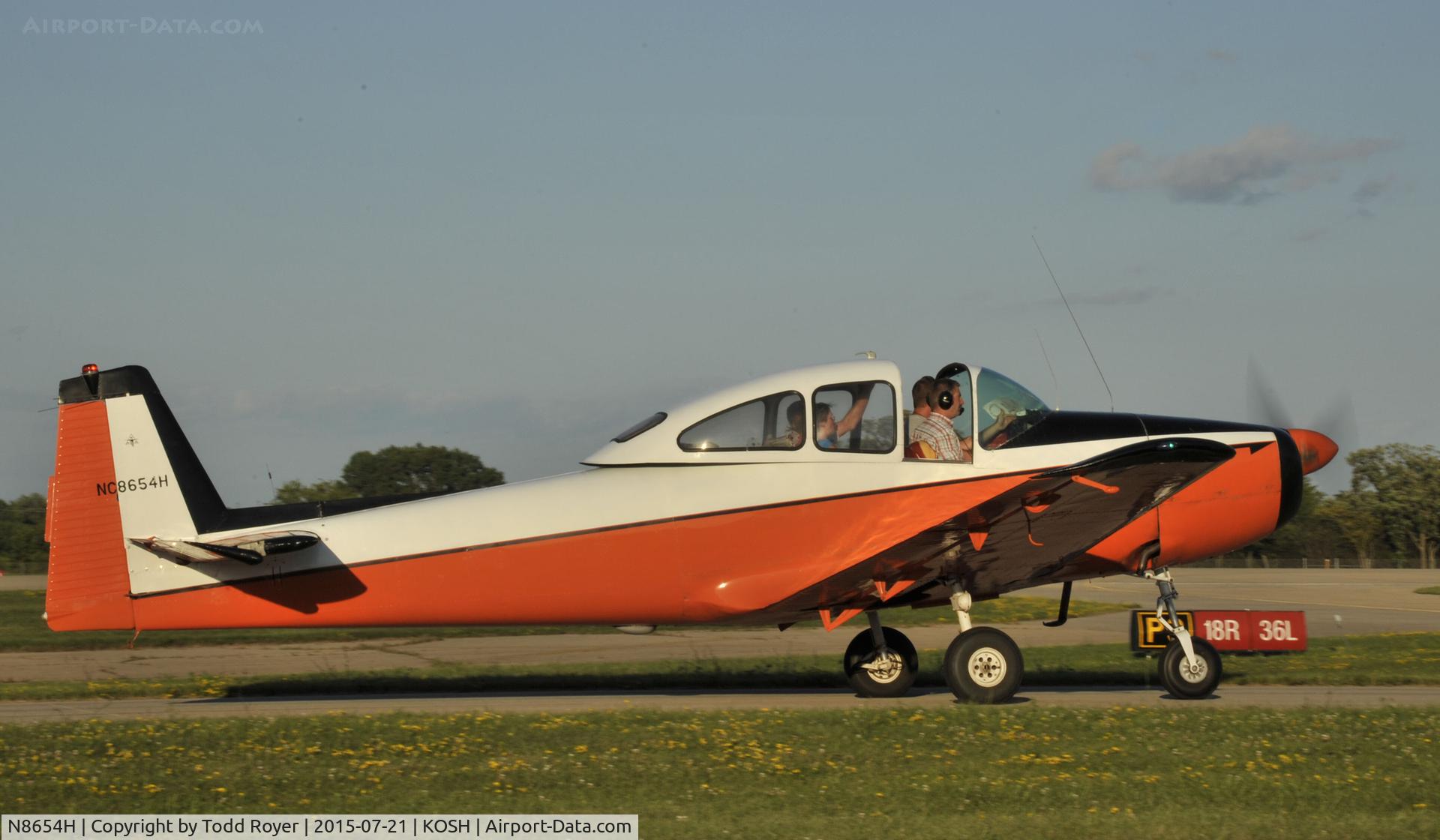 N8654H, 1947 North American Navion (NA-145) C/N NAV-4-654, Airventure 2015