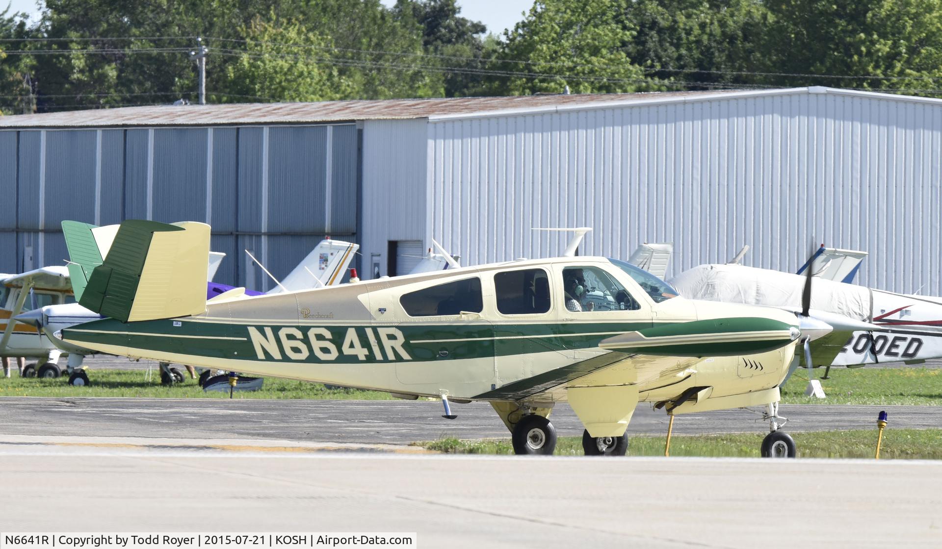 N6641R, 1979 Beech V35B Bonanza C/N D-10230, Airventure 2015