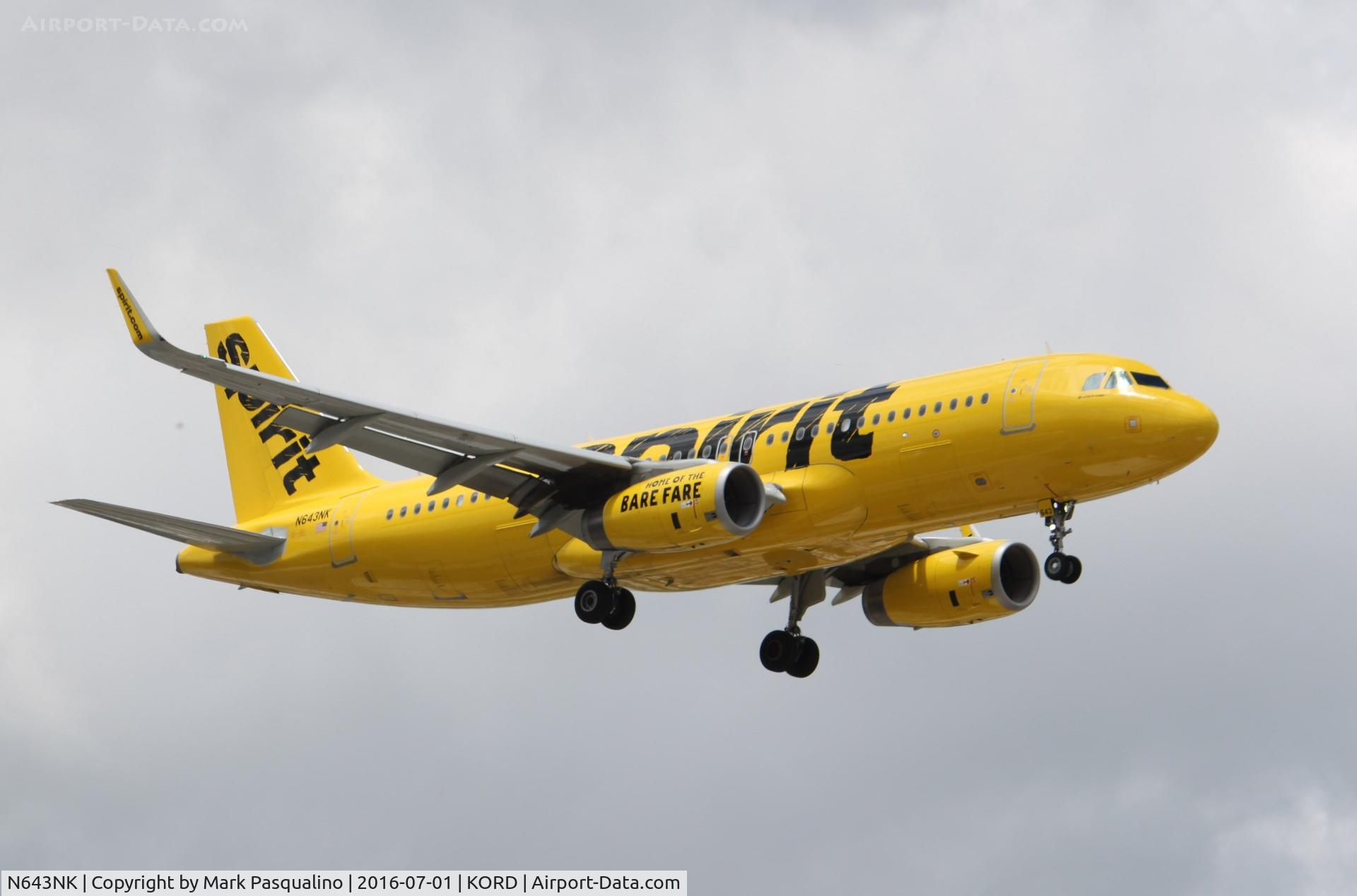 N643NK, 2015 Airbus A320-232 C/N 6616, Airbus A320