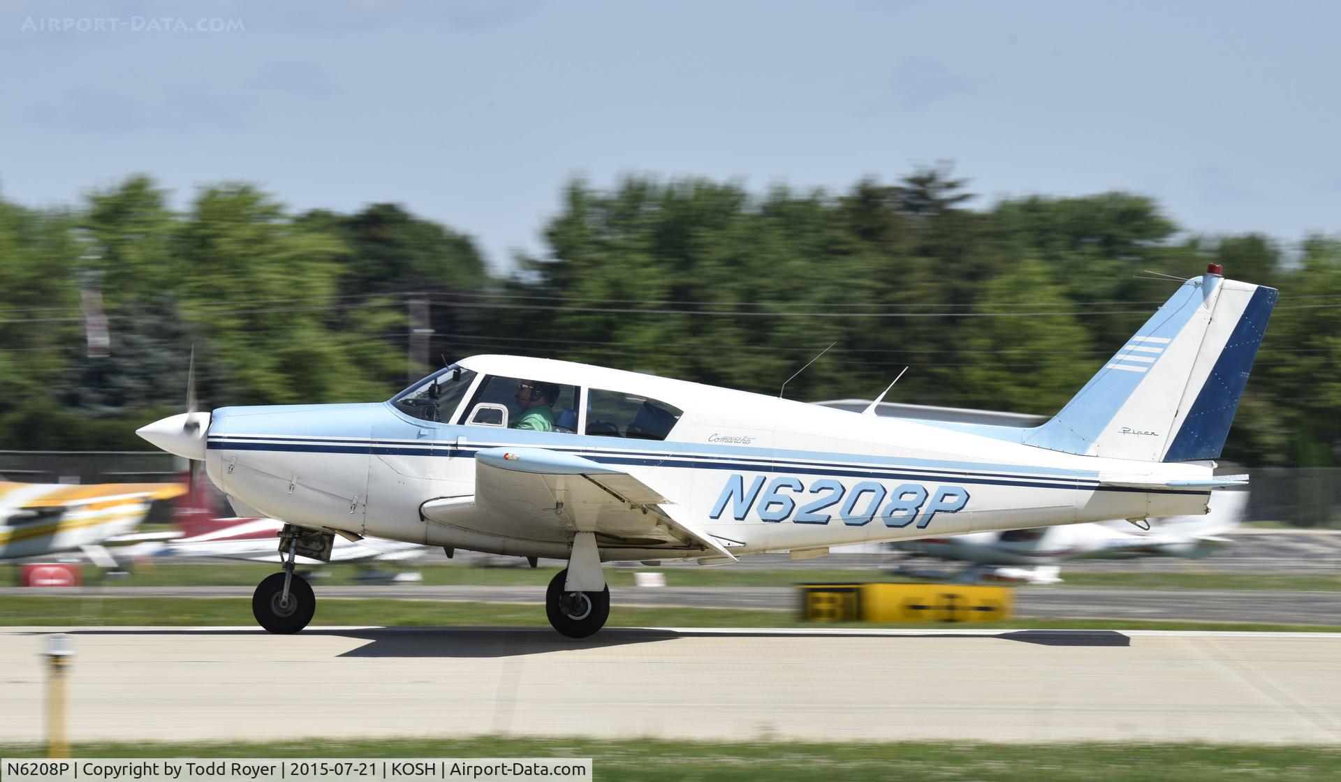 N6208P, 1959 Piper PA-24-180 Comanche C/N 24-1310, Airventure 2015