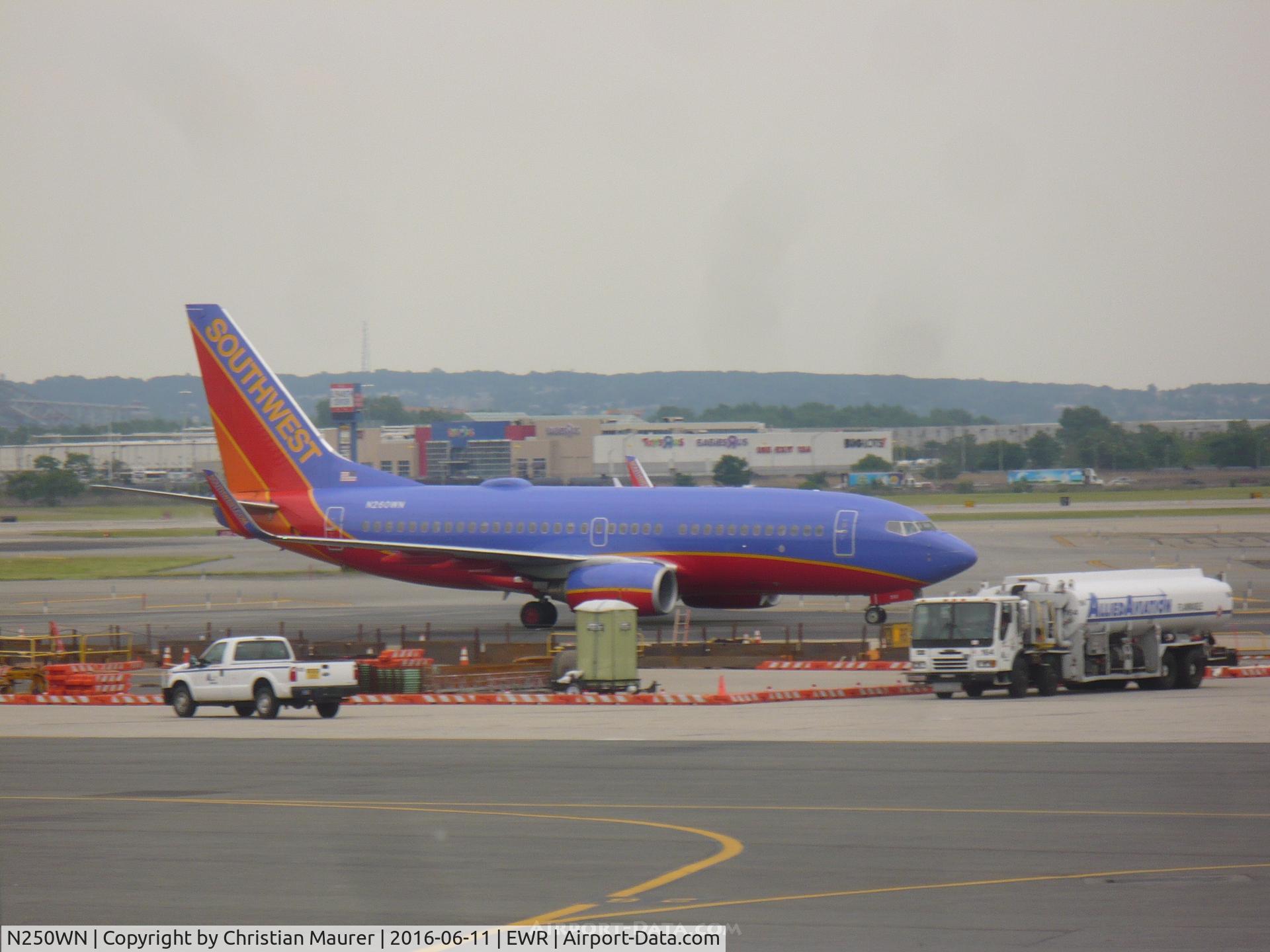 N250WN, 2006 Boeing 737-7H4 C/N 34972, SW 737-7H4
