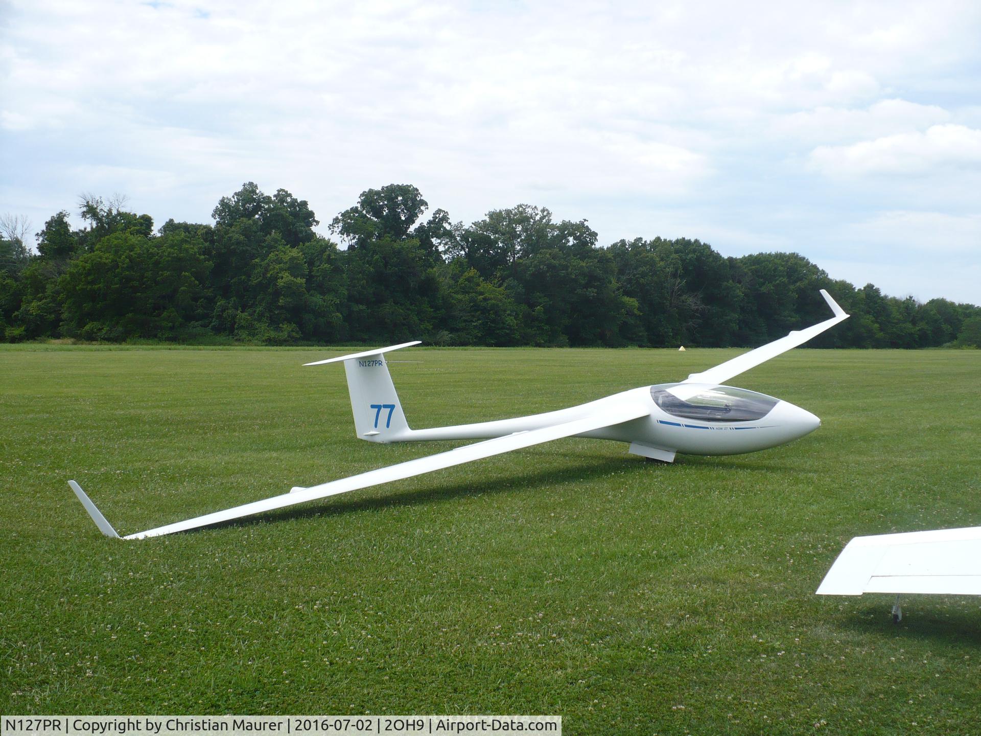 N127PR, Schleicher ASW-27 C/N 27004, ASW-27