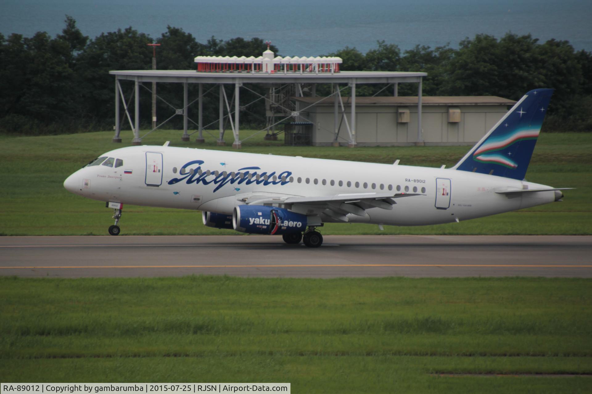 RA-89012, 2012 Sukhoi SuperJet 100-95B C/N 95020, SuperJet 100