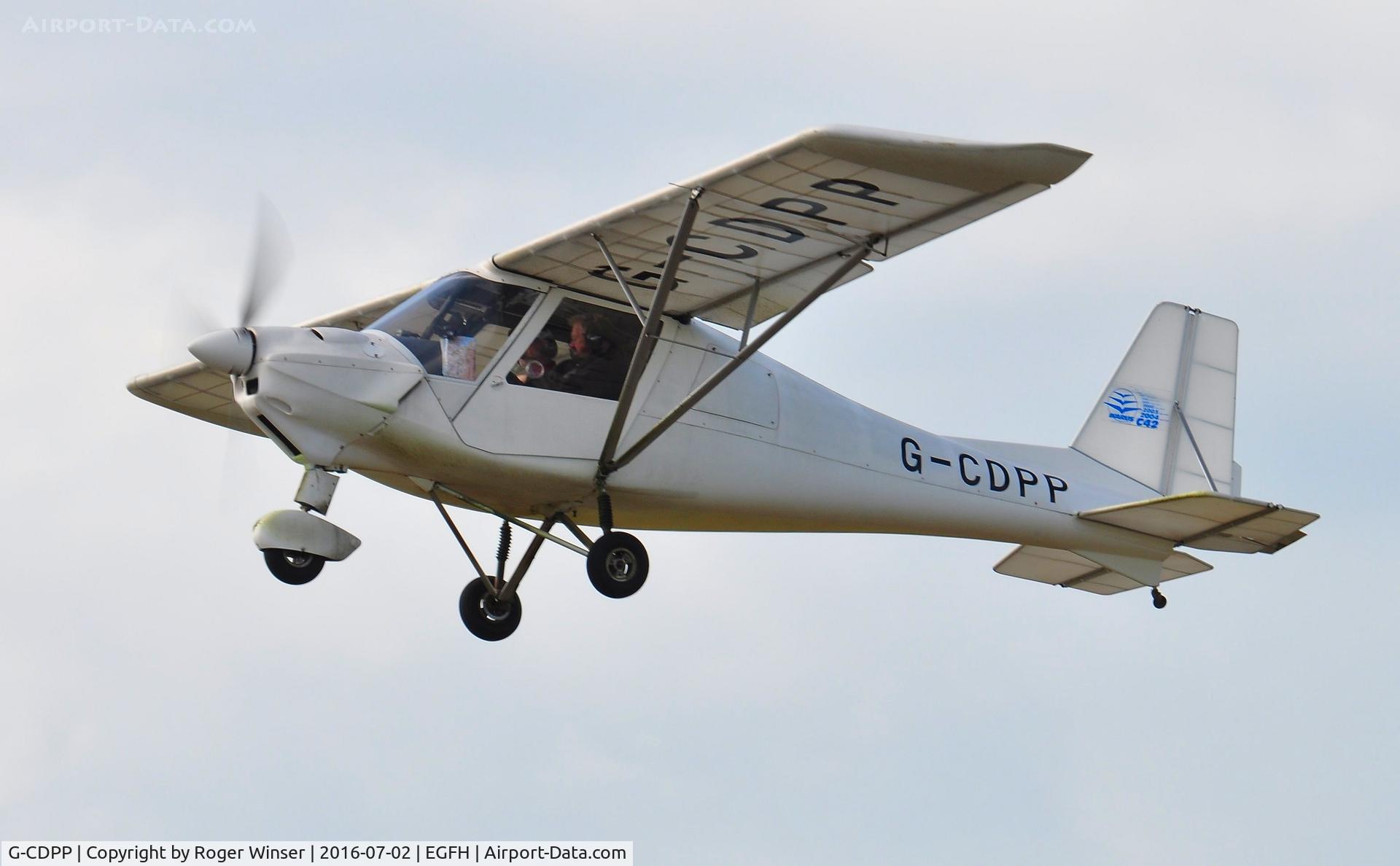 G-CDPP, 2005 Comco Ikarus C42 FB100 VLA C/N PFA 322-14423, Visiting C42.