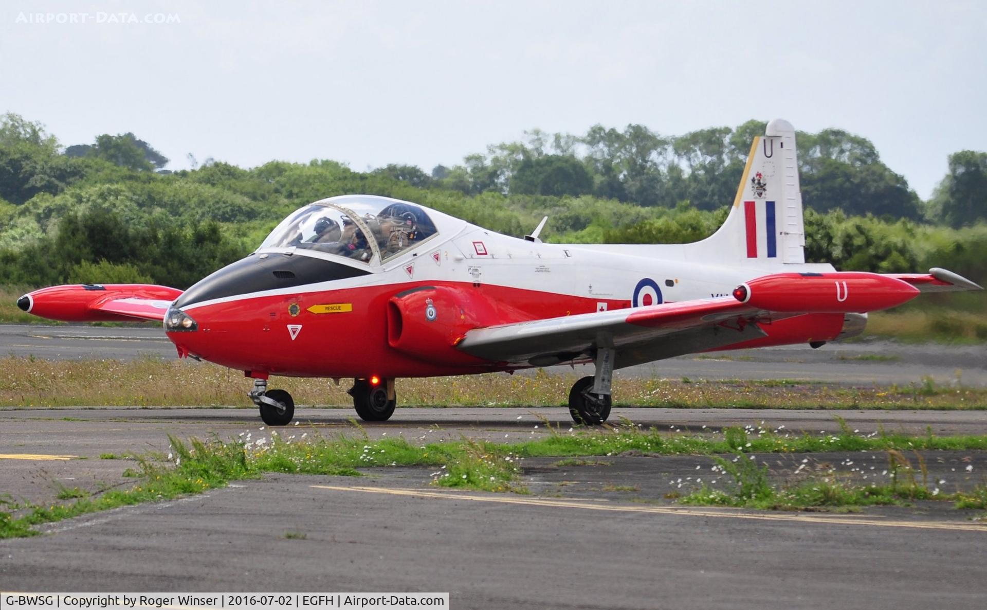 G-BWSG, 1970 BAC 84 Jet Provost T.5 C/N EEP/JP/988, Visiting JP.