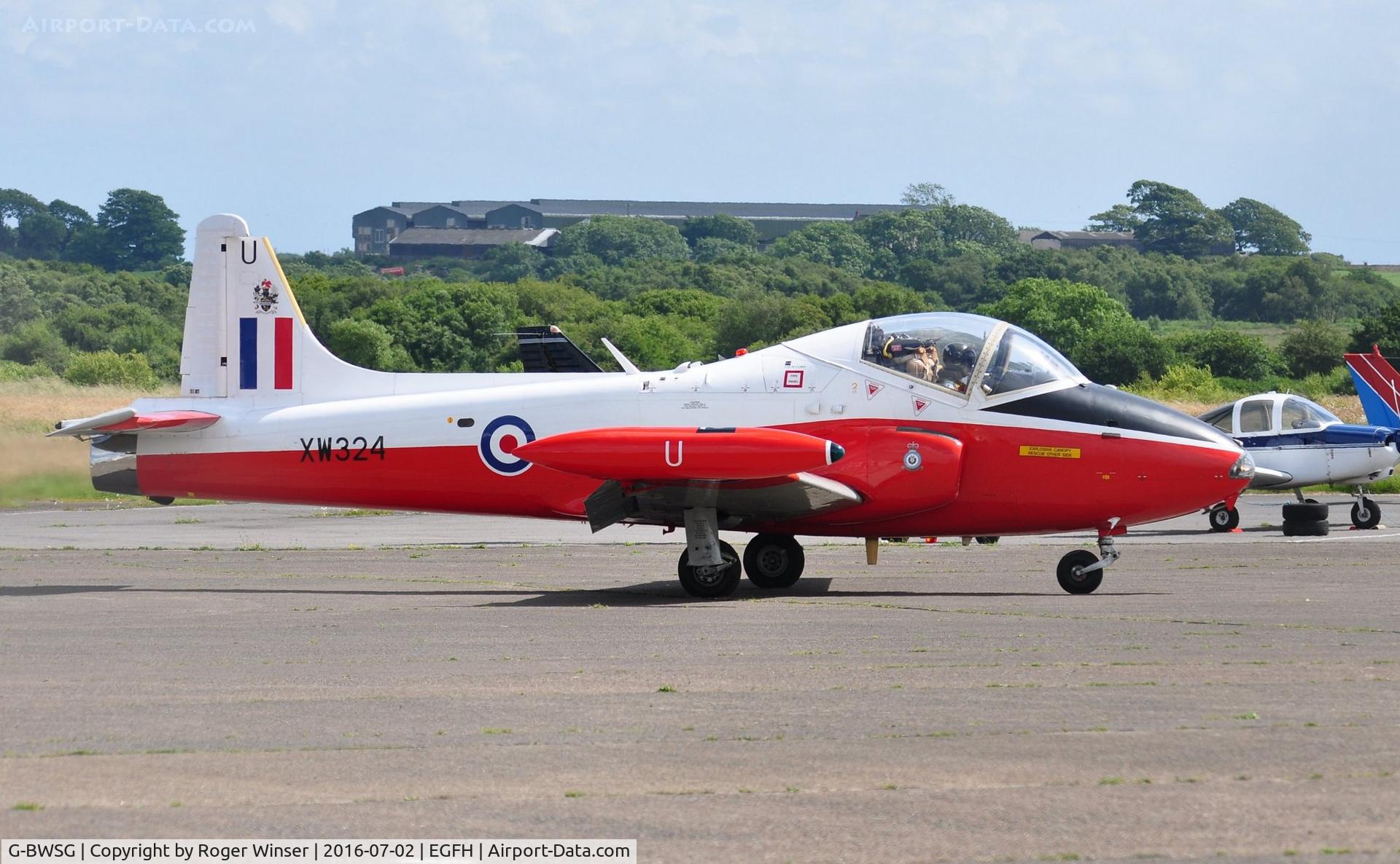 G-BWSG, 1970 BAC 84 Jet Provost T.5 C/N EEP/JP/988, Visiting JP.