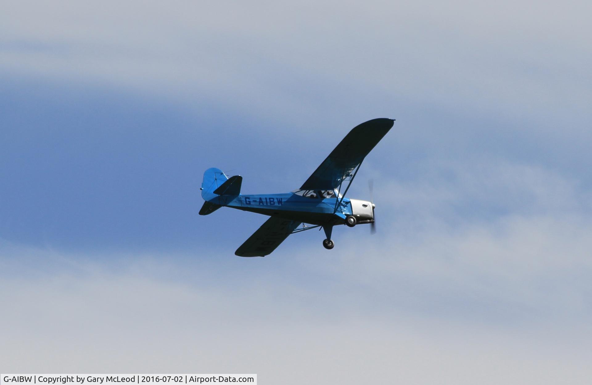 G-AIBW, 1946 Auster J-1N Alpha C/N 2158, Taken at Thorganby, North Yorkshire
