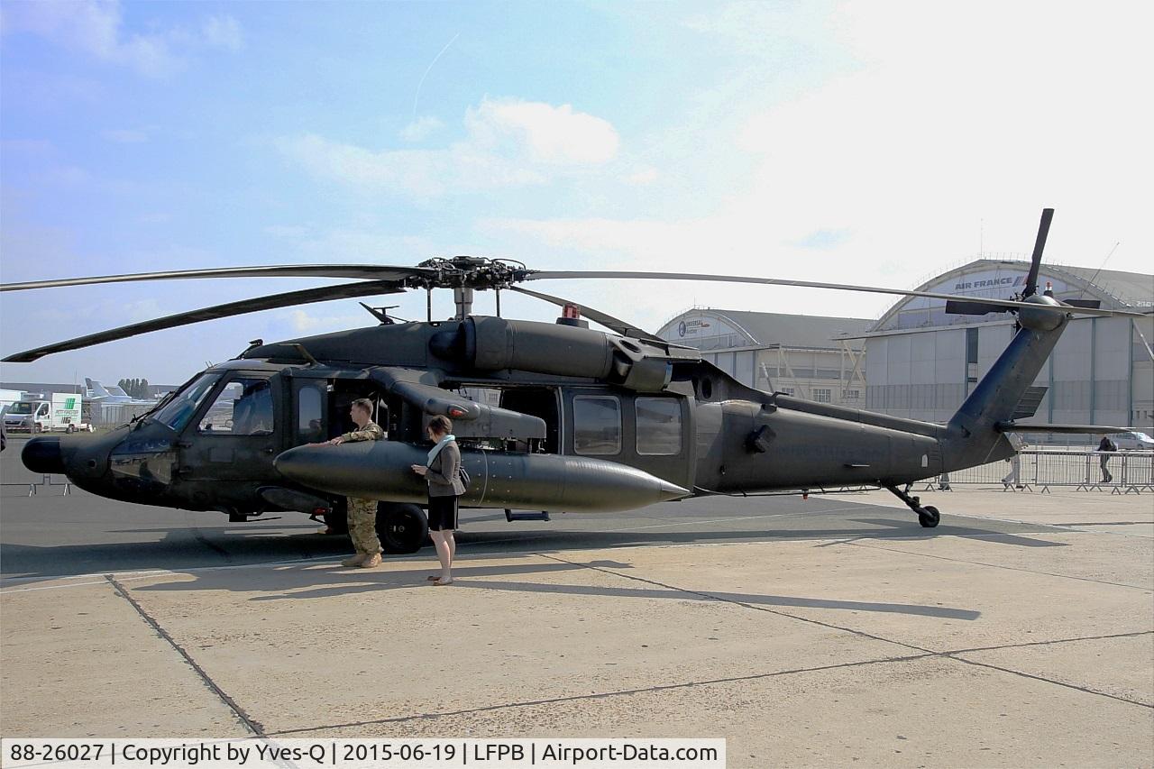 88-26027, 1988 Sikorsky UH-60A Black Hawk C/N 70-1236, US Army Sikorsky UH-60A Black Hawk, Static display, Paris-Le Bourget (LFPB-LBG) Air show 2015