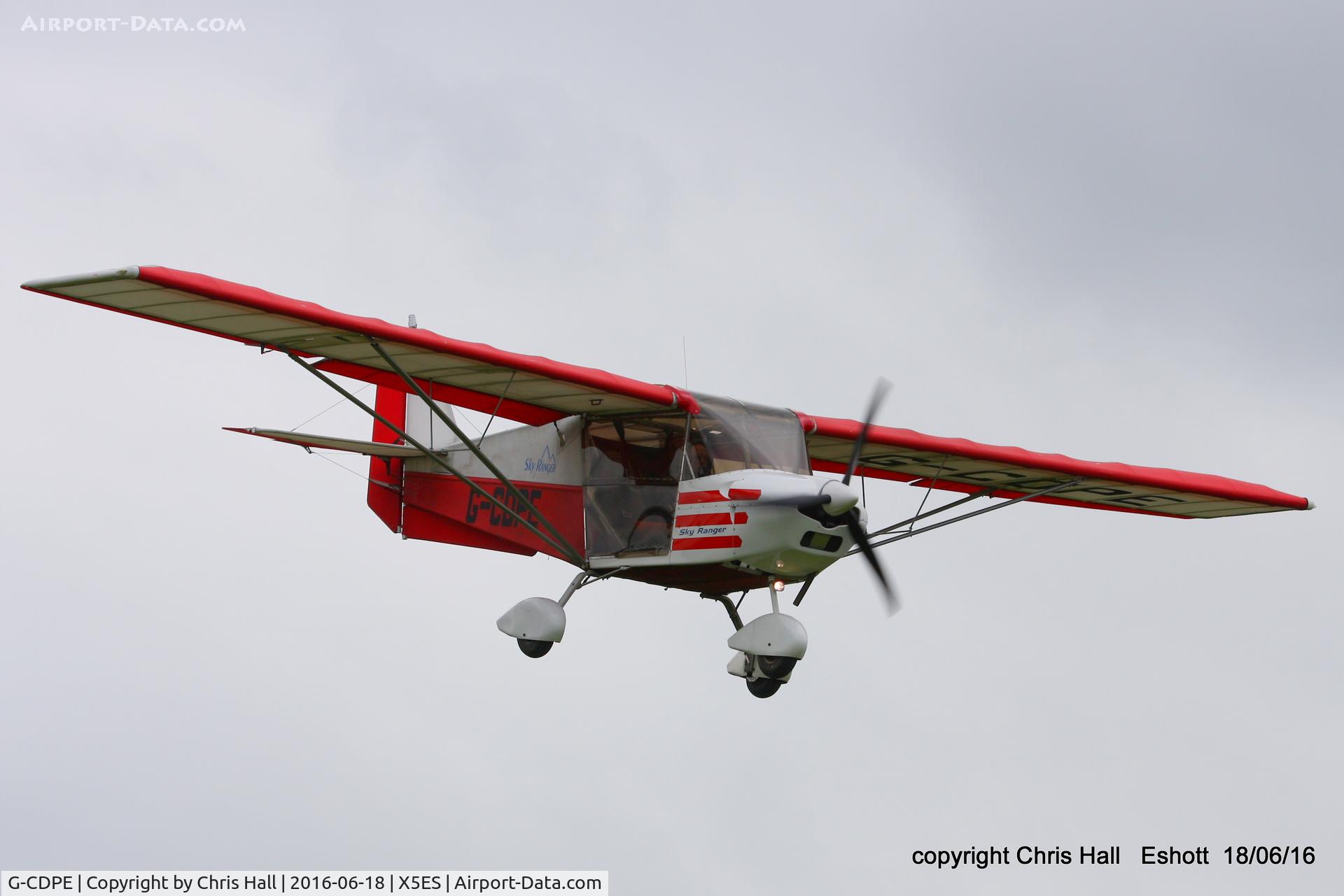 G-CDPE, 2005 Best Off Skyranger 912(2) C/N BMAA/HB/432, at the Great North Fly in. Eshott