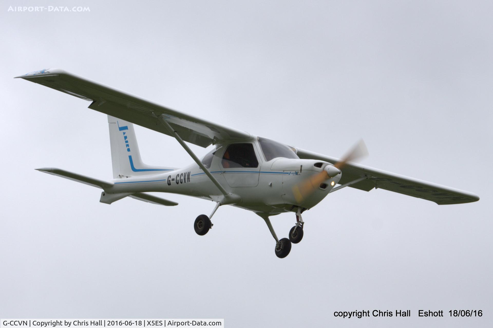 G-CCVN, 2004 Jabiru SP-470 C/N PFA 274B-13677, at the Great North Fly in. Eshott