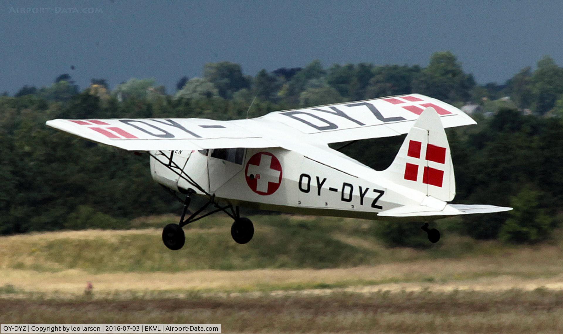 OY-DYZ, 1946 SAI KZ III U-1 C/N 56, Værløse EKVL 3.7.16