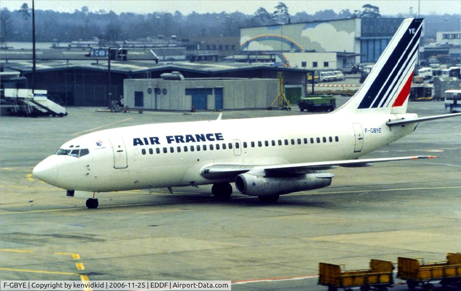 F-GBYE, 1983 Boeing 737-228 C/N 23004, Air France