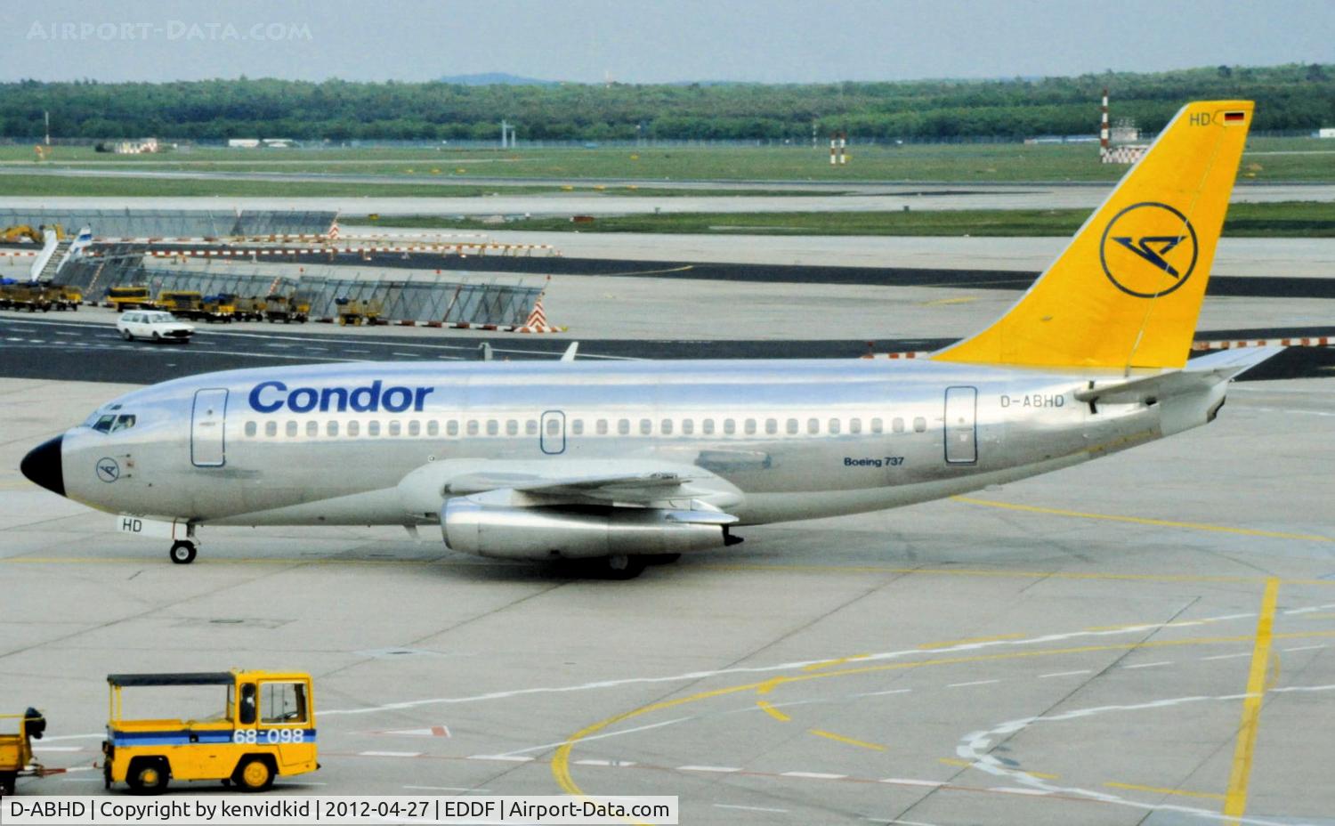 D-ABHD, 1981 Boeing 737-230 C/N 22635, Condor / Lufthansa.