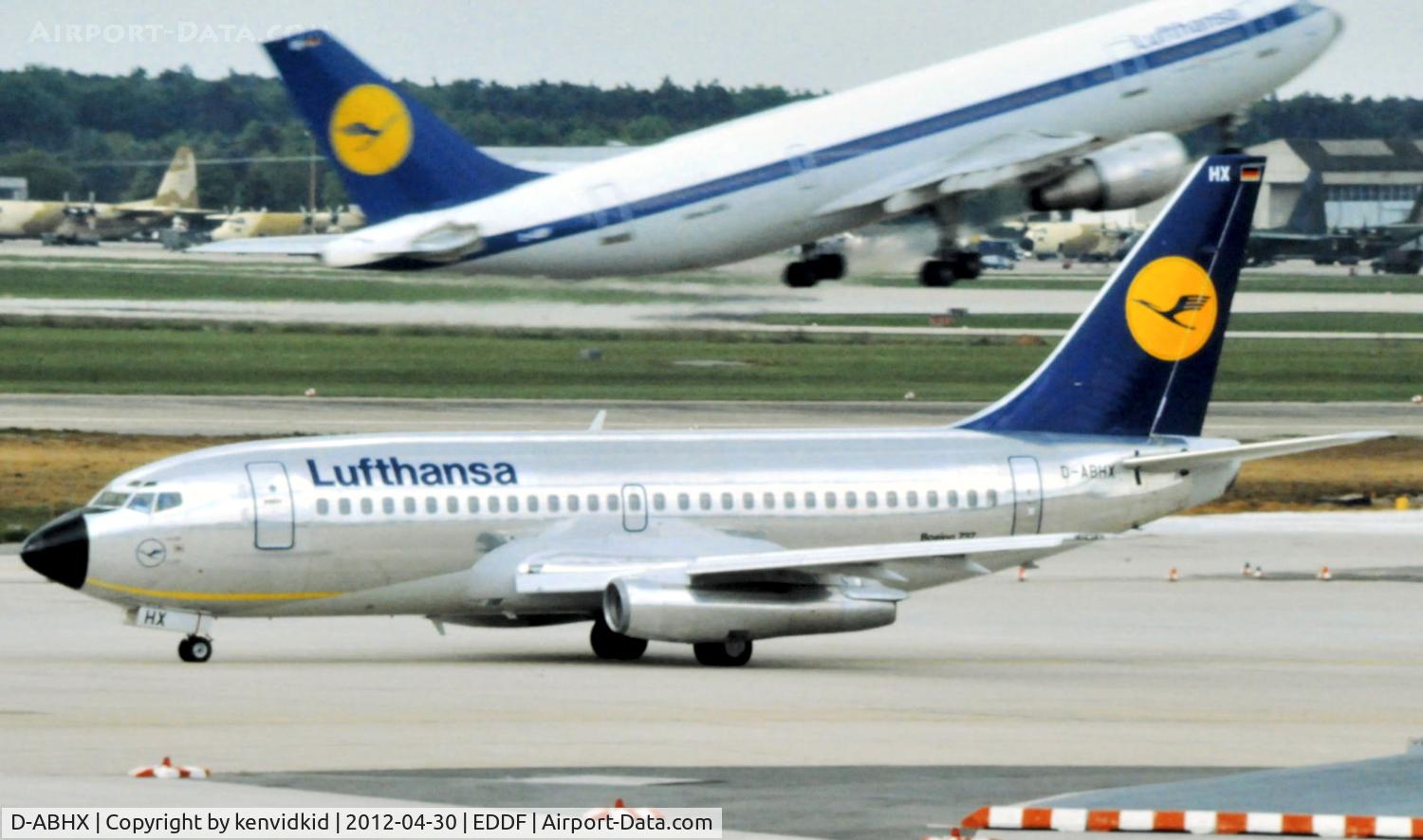 D-ABHX, 1982 Boeing 737-230 C/N 22637, Lufthansa