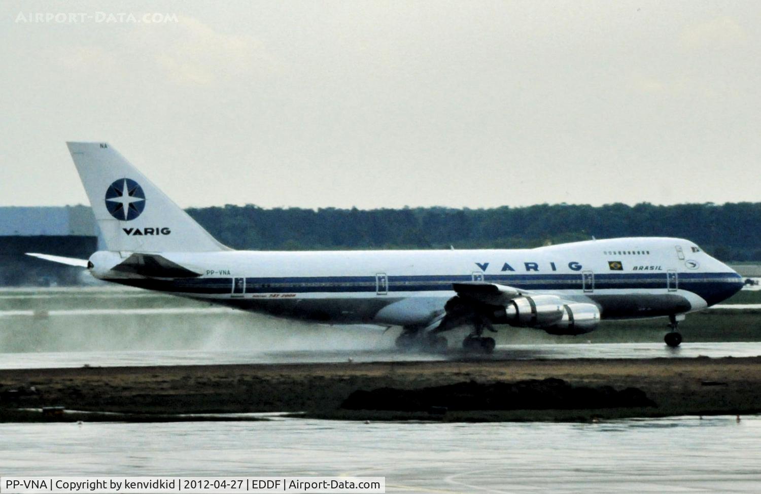 PP-VNA, 1980 Boeing 747-2L5B C/N 22105, Varig