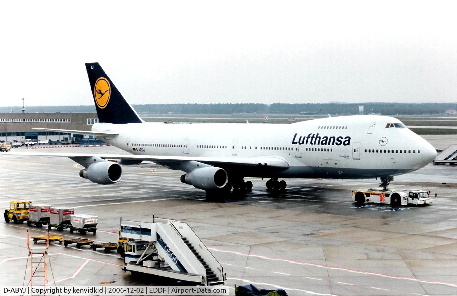 D-ABYJ, 1976 Boeing 747-230B C/N 21220, Lufthansa