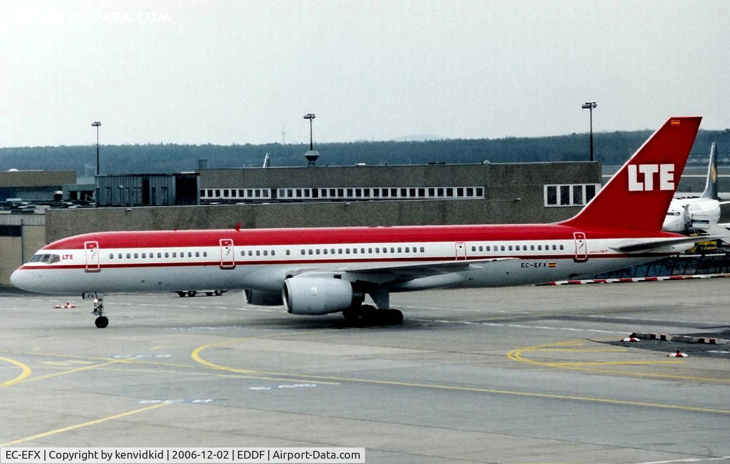 EC-EFX, 1984 Boeing 757-2G5 C/N 23118, LTE