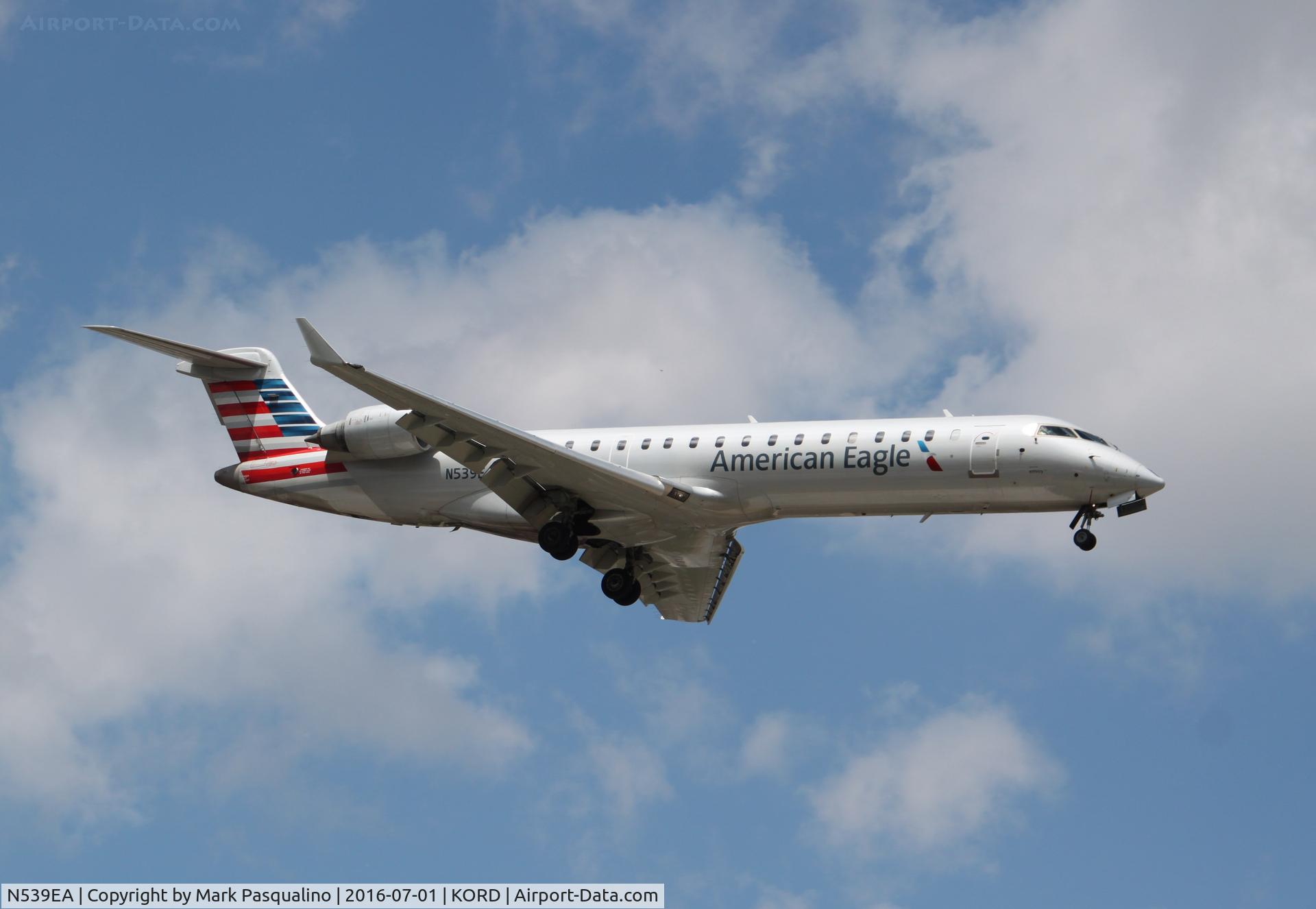 N539EA, Bombardier CRJ-702 (CL-600-2C10) Regional Jet C/N 10318, CL-600-AC10