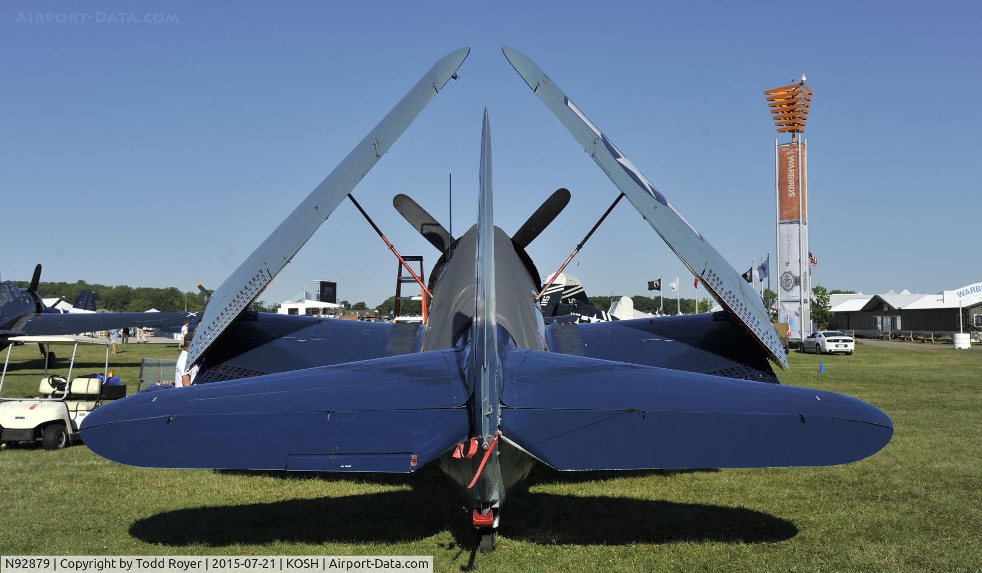 N92879, 1944 Curtiss SB2C-5 Helldiver C/N 83725, Airventure 2015