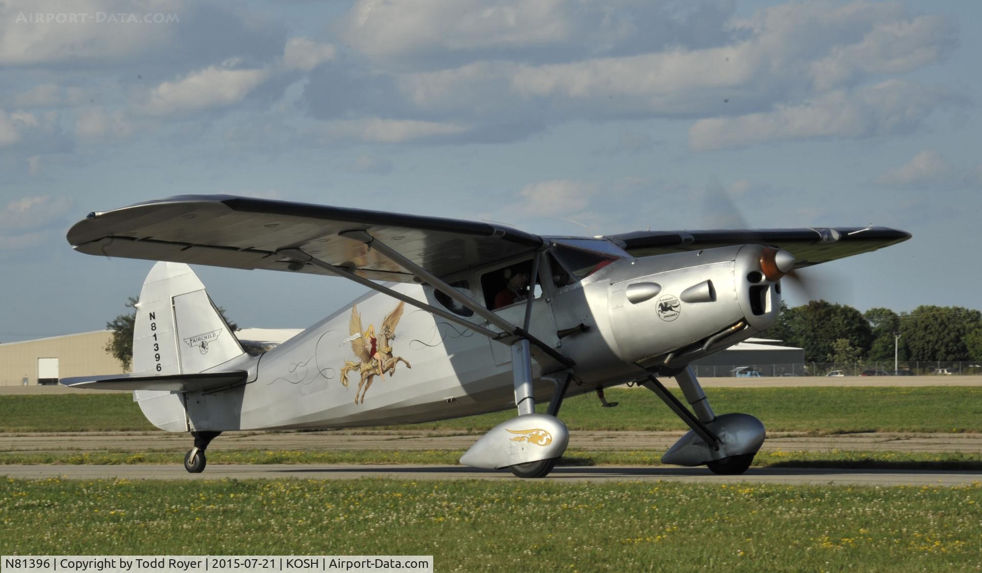 N81396, 1946 Fairchild 24W-46 C/N W46296, Airventure 2015