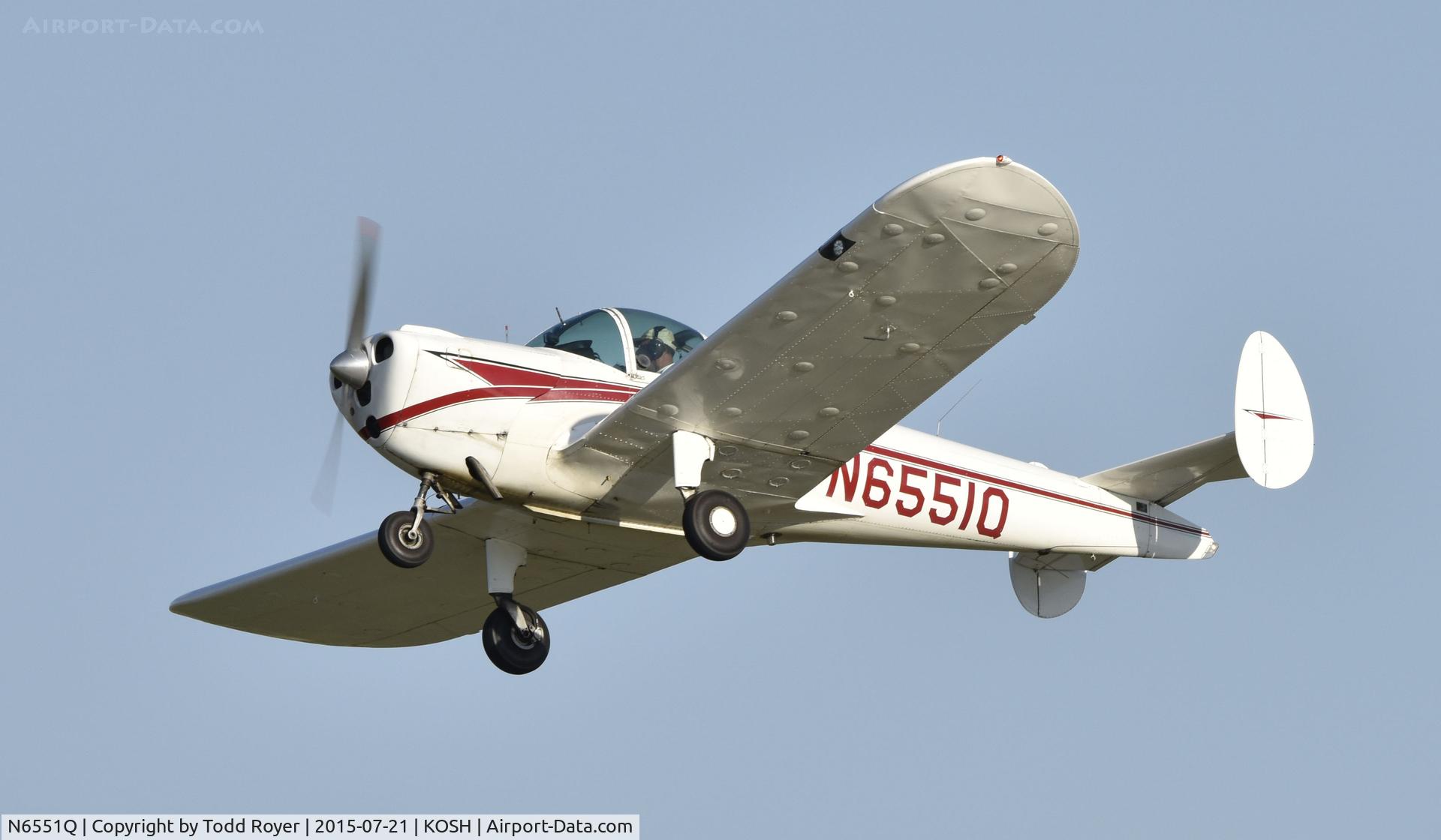 N6551Q, 1966 Alon A2 Aircoupe C/N A-151, Airventure 2015