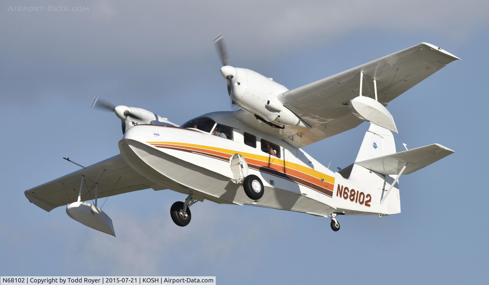 N68102, 1945 Grumman G-44 Widgeon C/N 1351, Airventure 2015