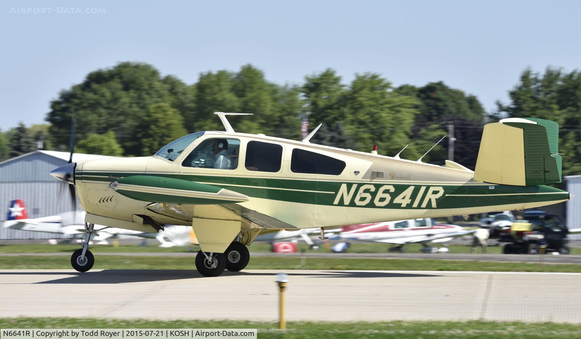 N6641R, 1979 Beech V35B Bonanza C/N D-10230, Airventure 2015