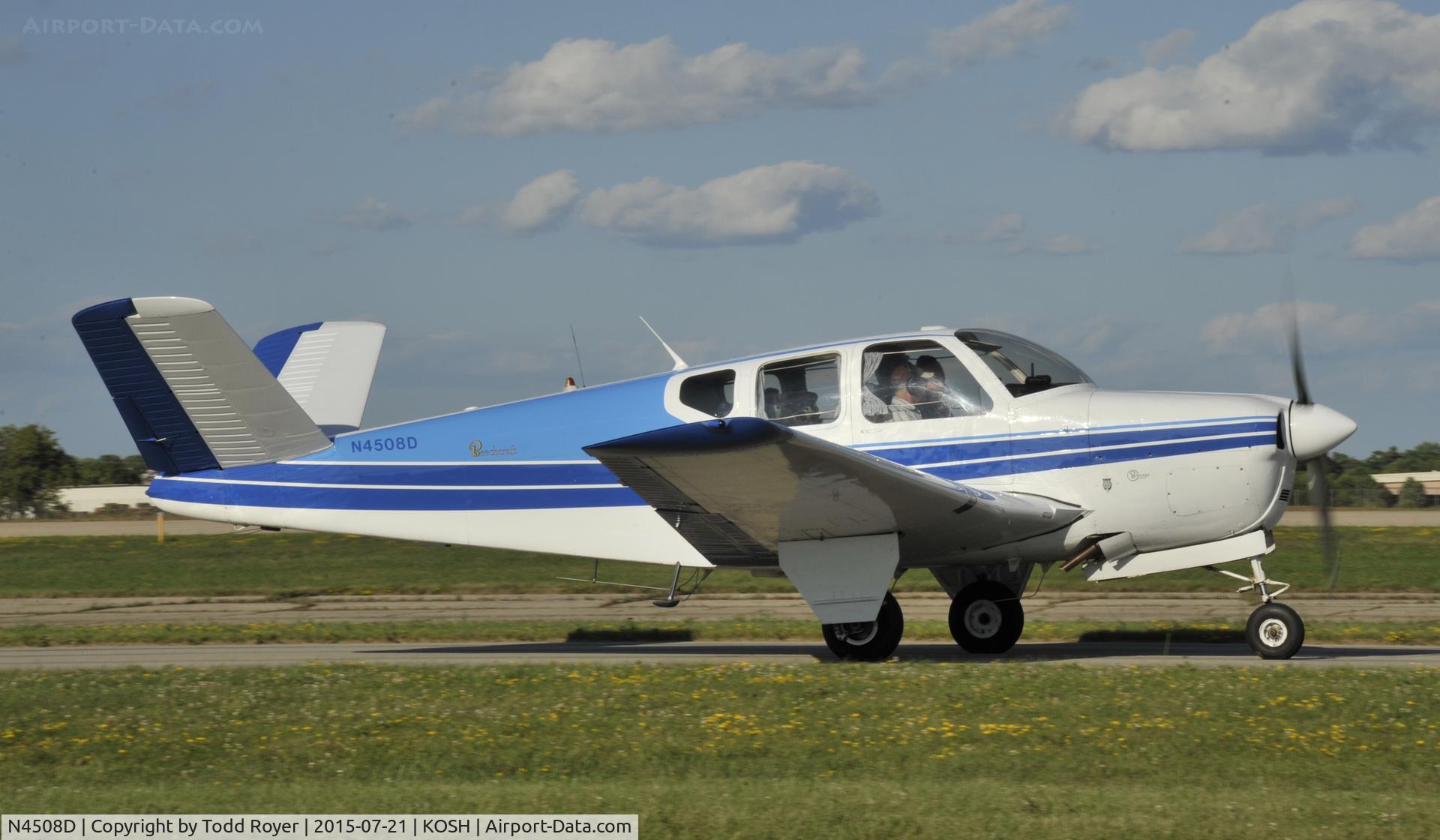 N4508D, 1956 Beech G35 Bonanza C/N D-4679, Airventure 2015