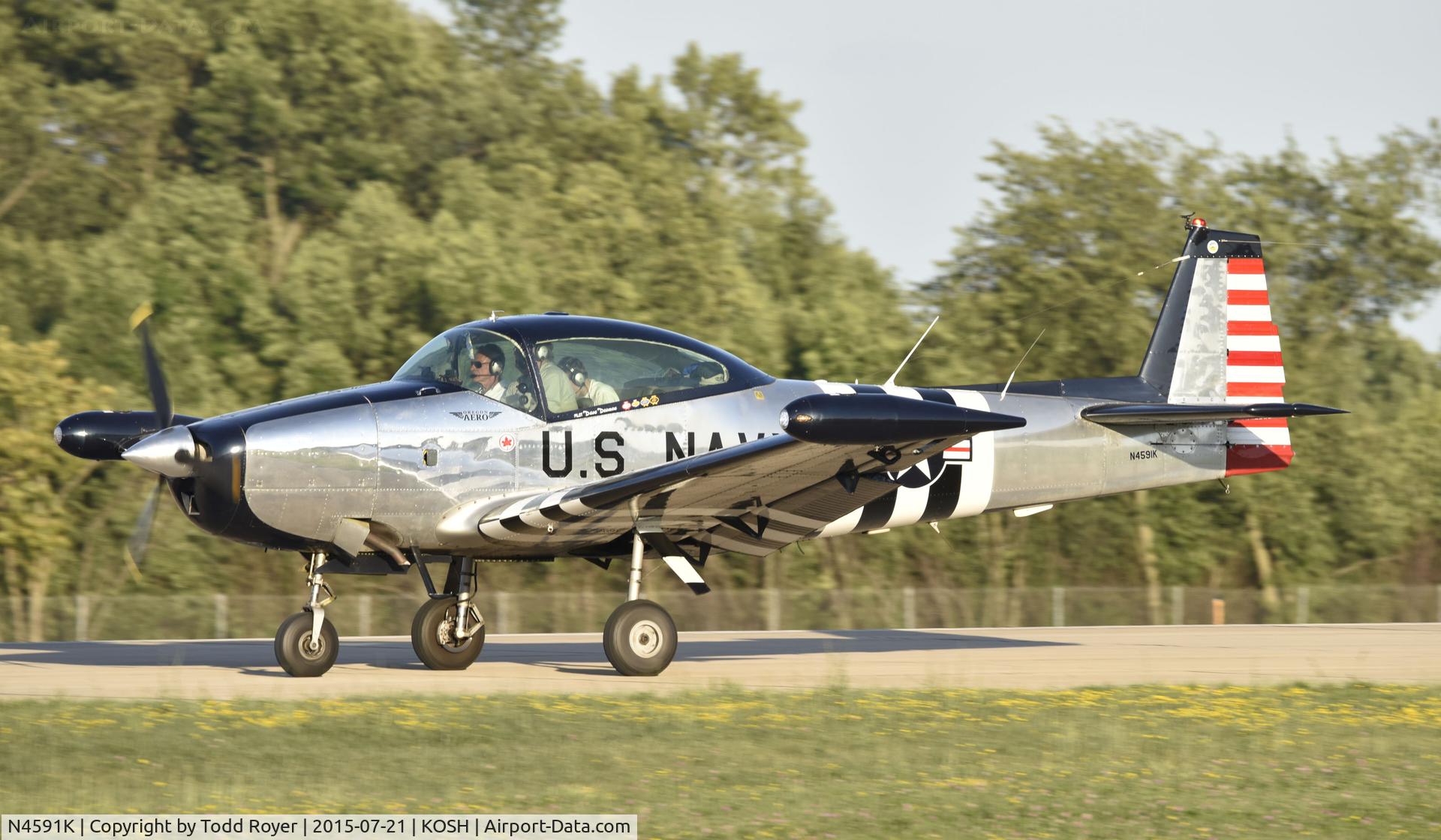 N4591K, 1948 Ryan Navion A C/N NAV-4-1591, Airventure 2015